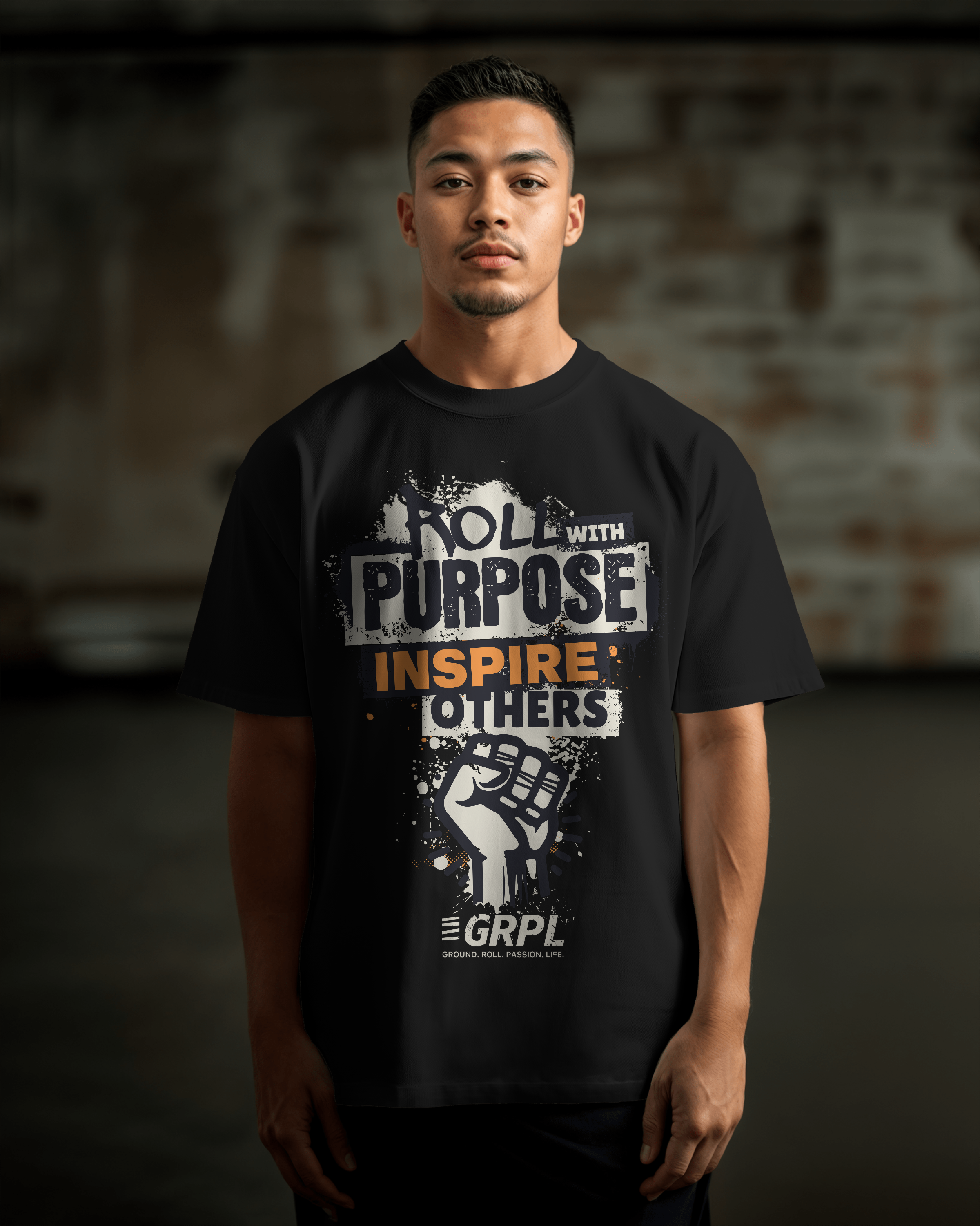 "Roll with Purpose" Oversized Shirt