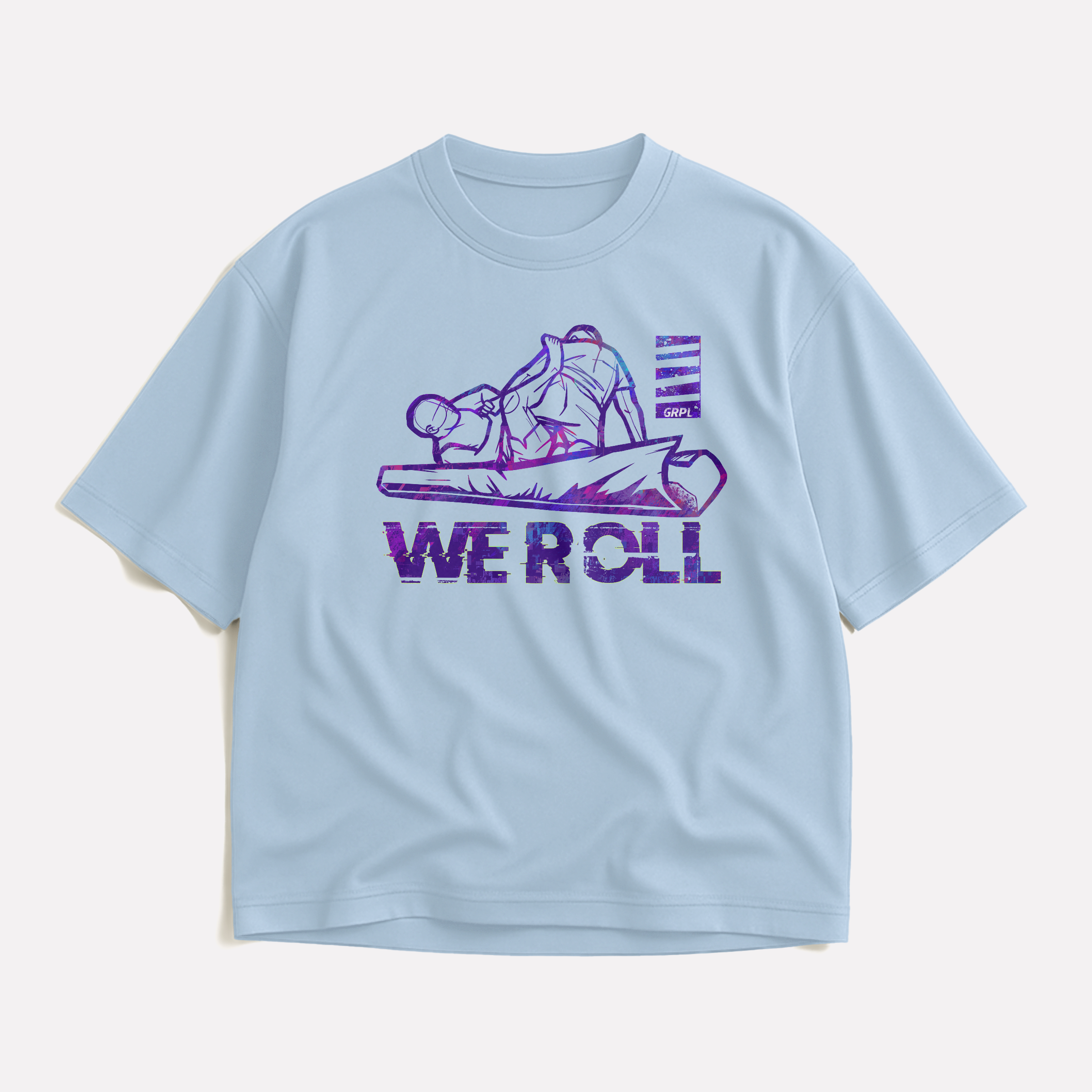 "WE ROLL" Oversized Shirt