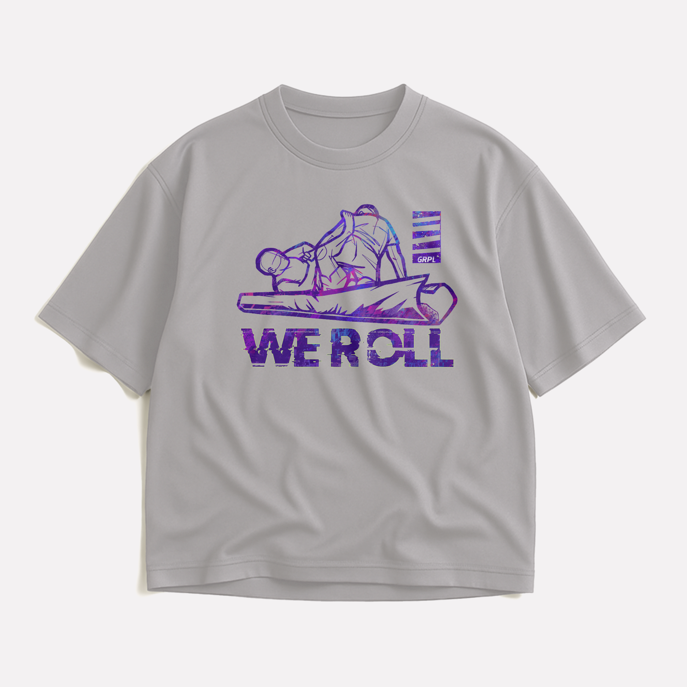 "WE ROLL" Oversized Shirt