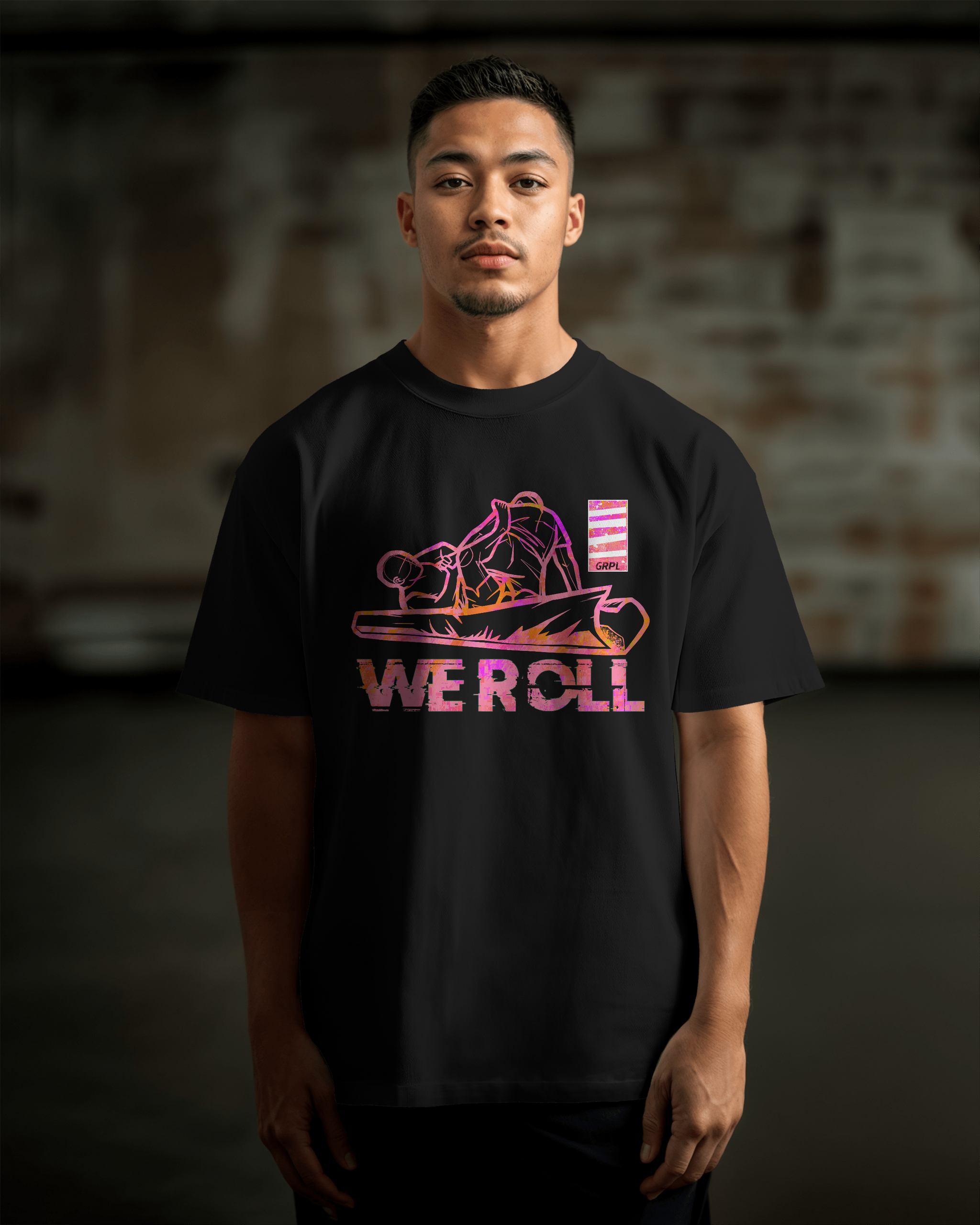 "WE ROLL" Oversized Shirt - GRPL-Brand