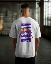 "GRPL Purple Punch"Oversized Shirt - GRPL-Brand