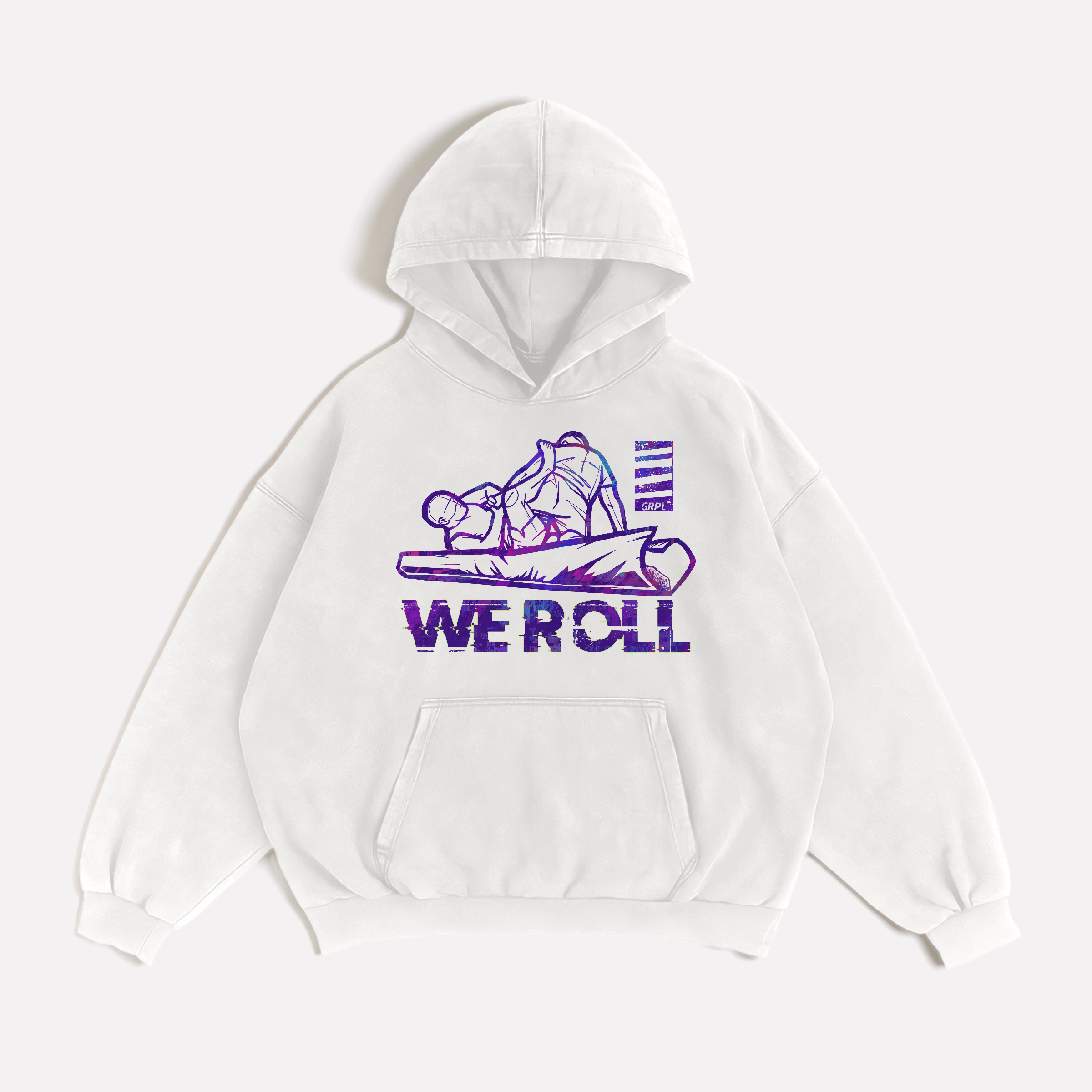 "WE ROLL" Oversized Hoodie