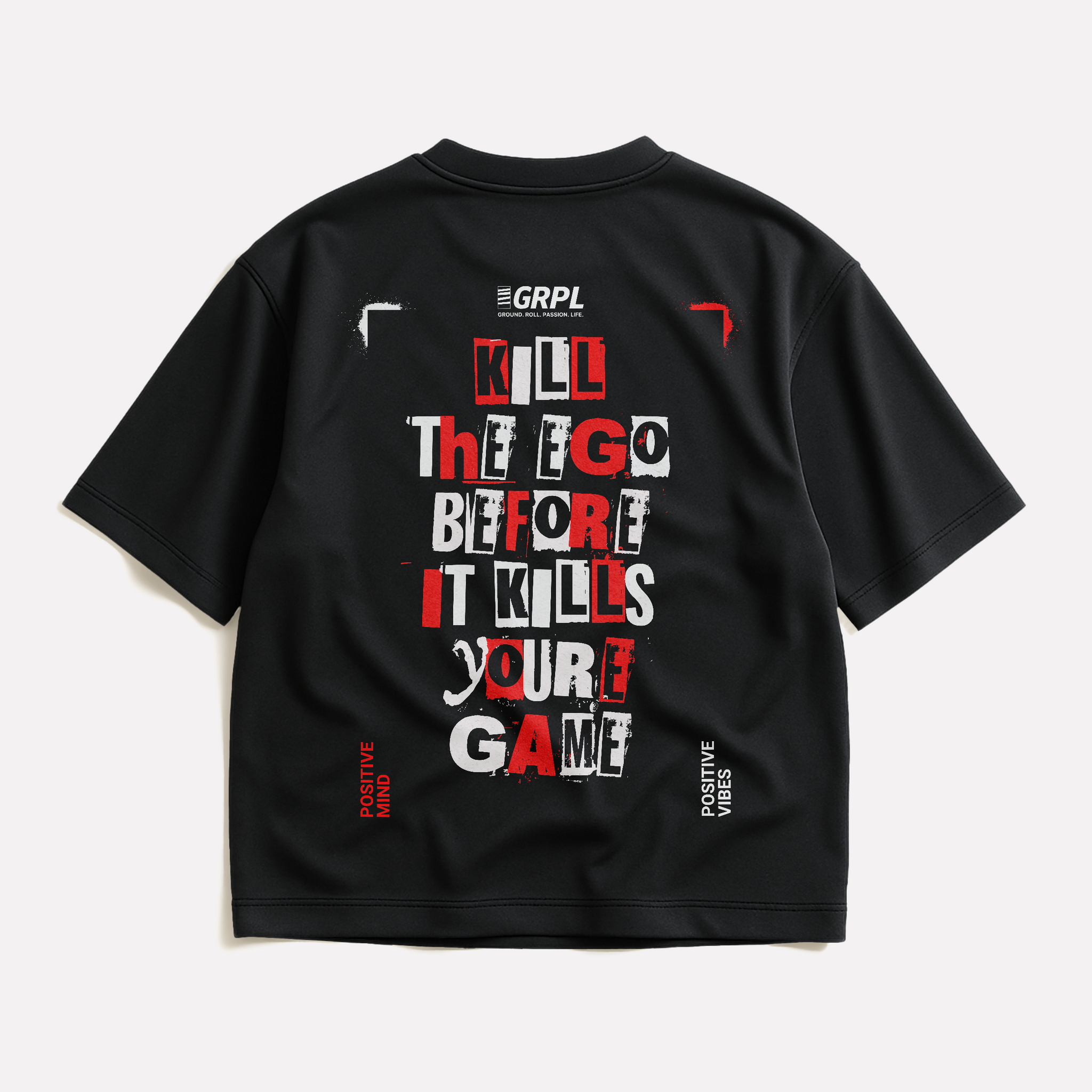 "KILL THE EGO" Oversized Shirt - GRPL-Brand