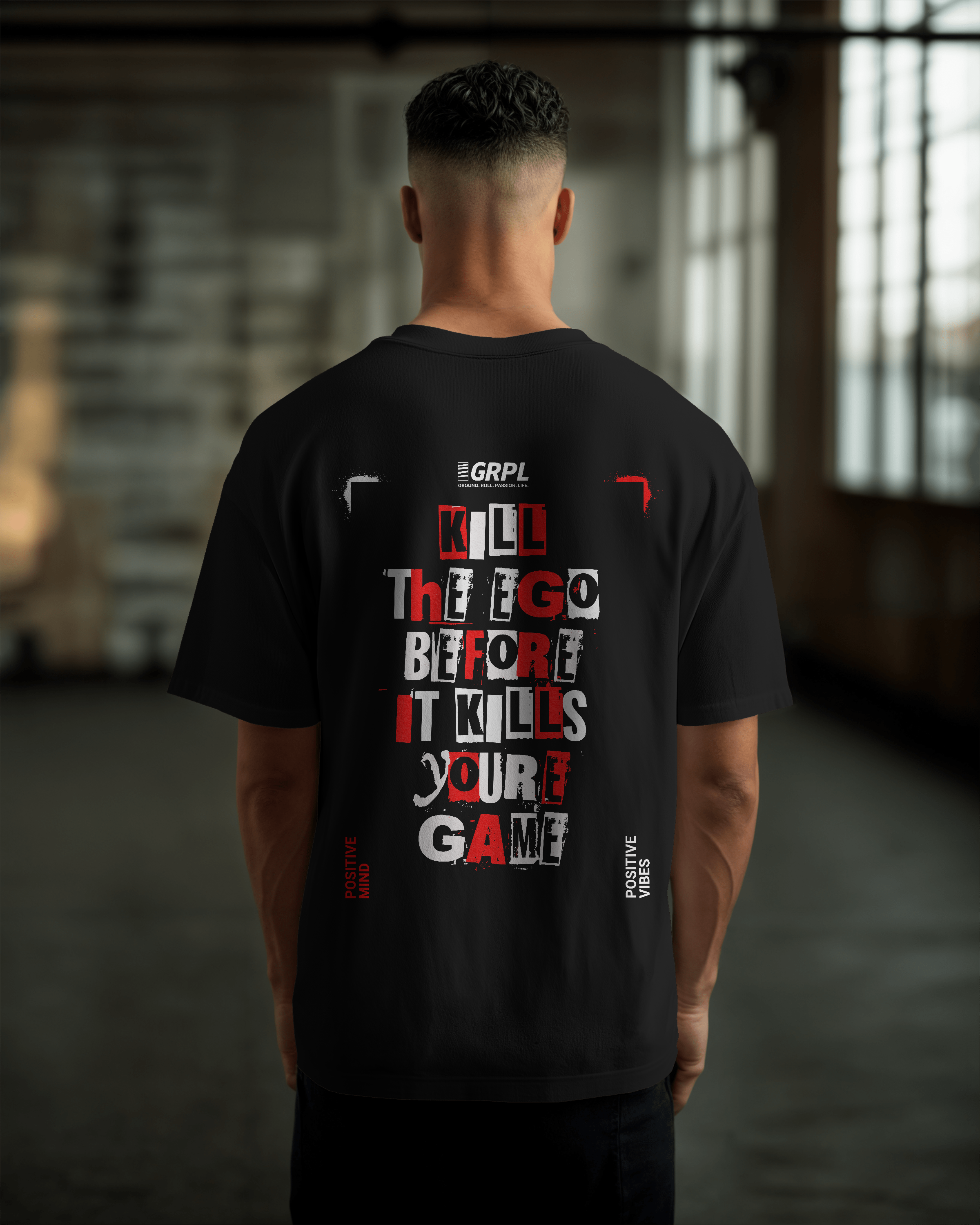 "KILL THE EGO" Oversized Shirt