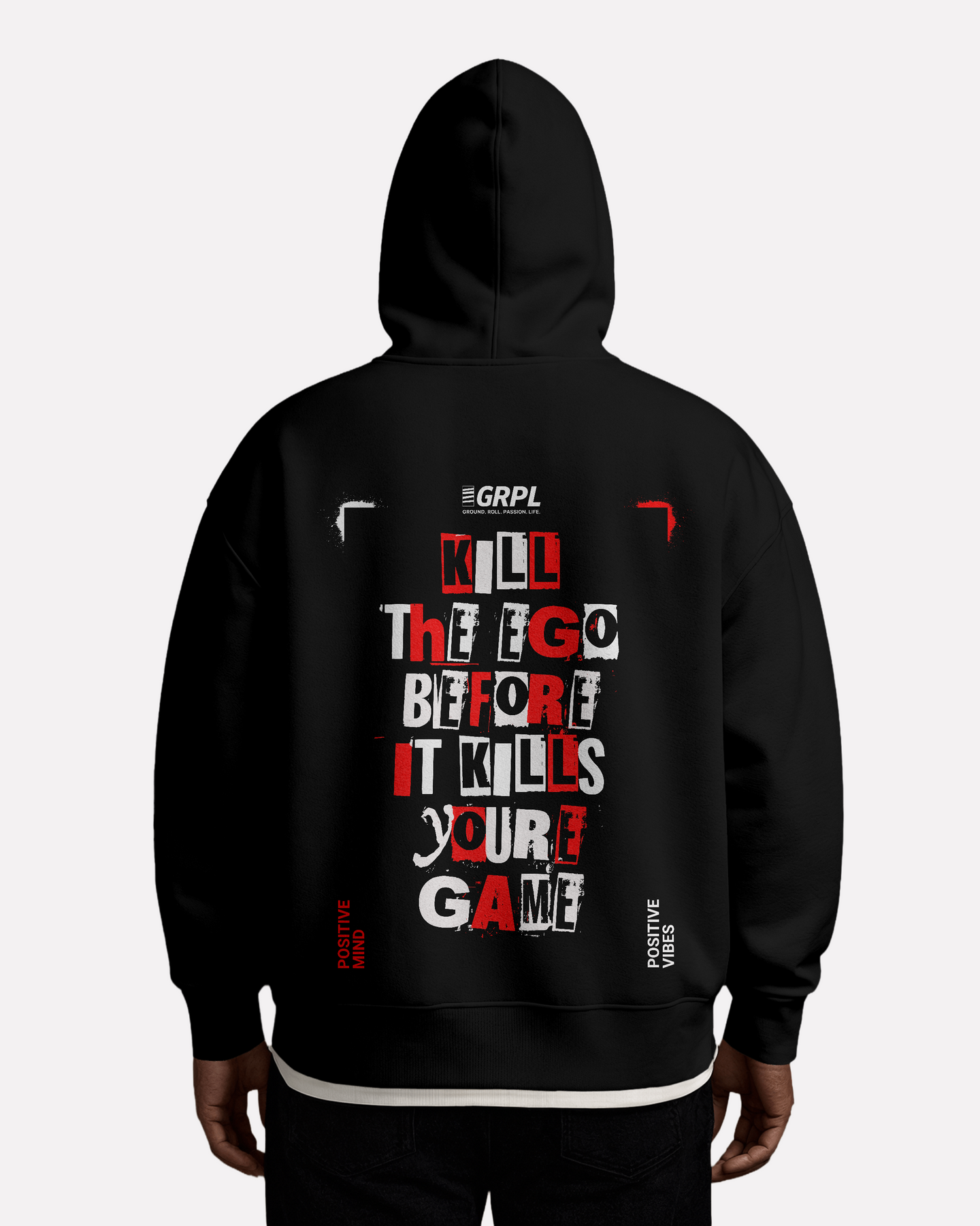 "KILL THE EGO" Premium Hoodie - GRPL-Brand