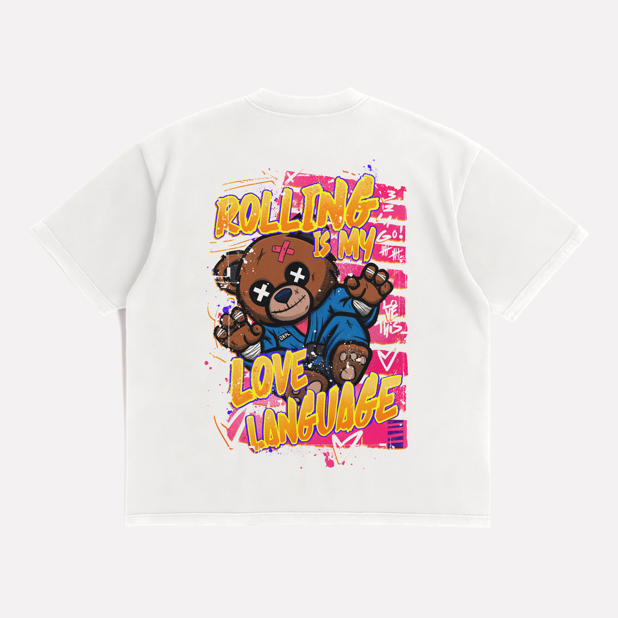 "Love Language" Oversized Shirt