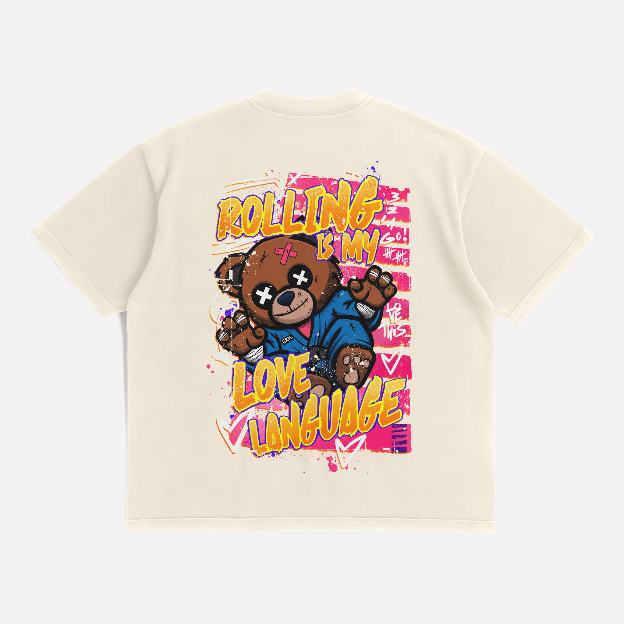 "Love Language" Oversized Shirt