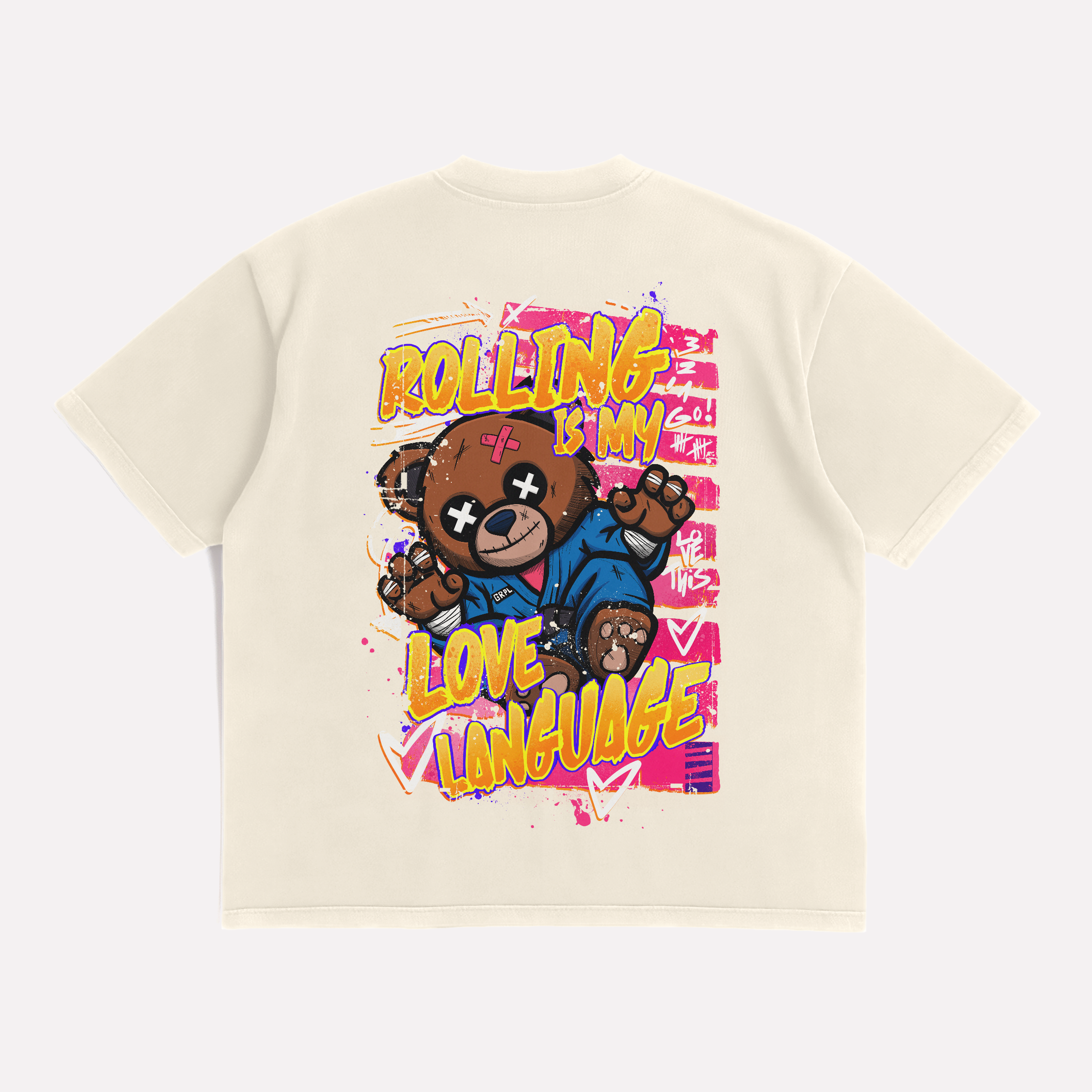 "Love Language" Oversized Shirt