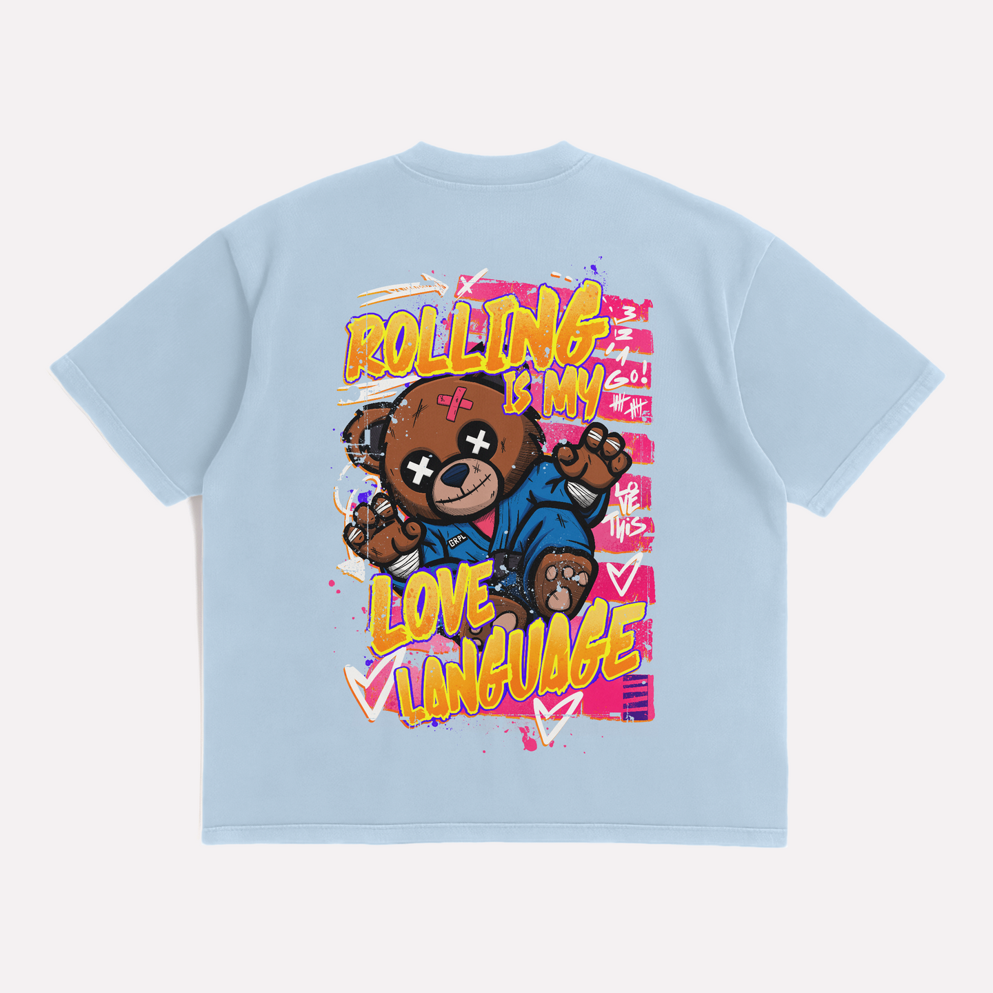 "Love Language" Oversized Shirt - GRPL-Brand