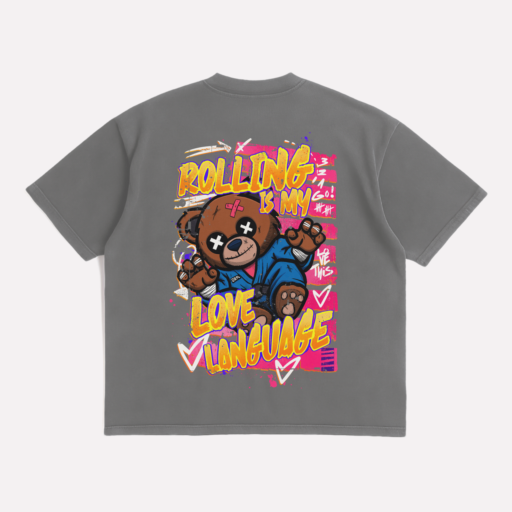 "Love Language" Oversized Shirt