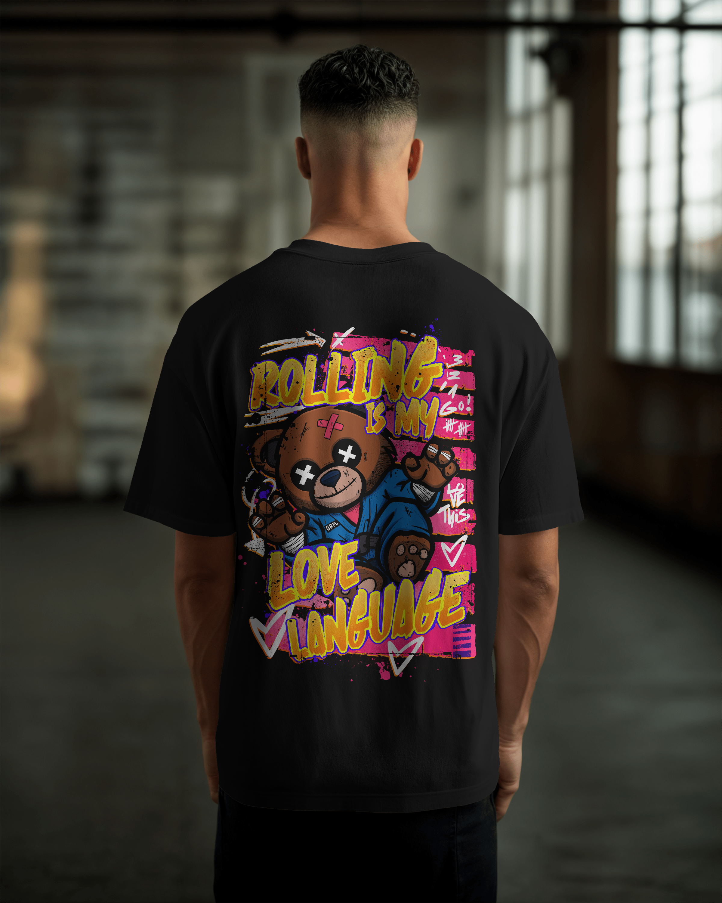 "Love Language" Oversized Shirt