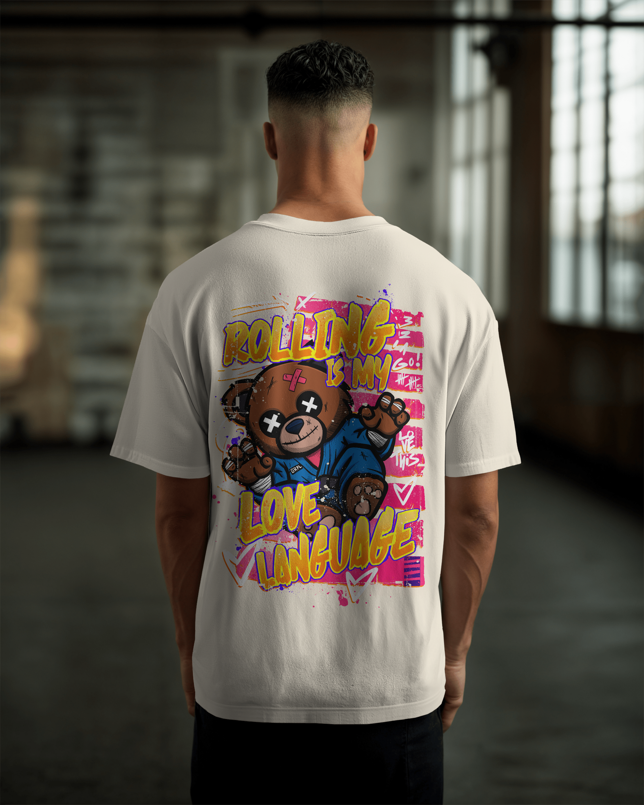 "Love Language" Oversized Shirt