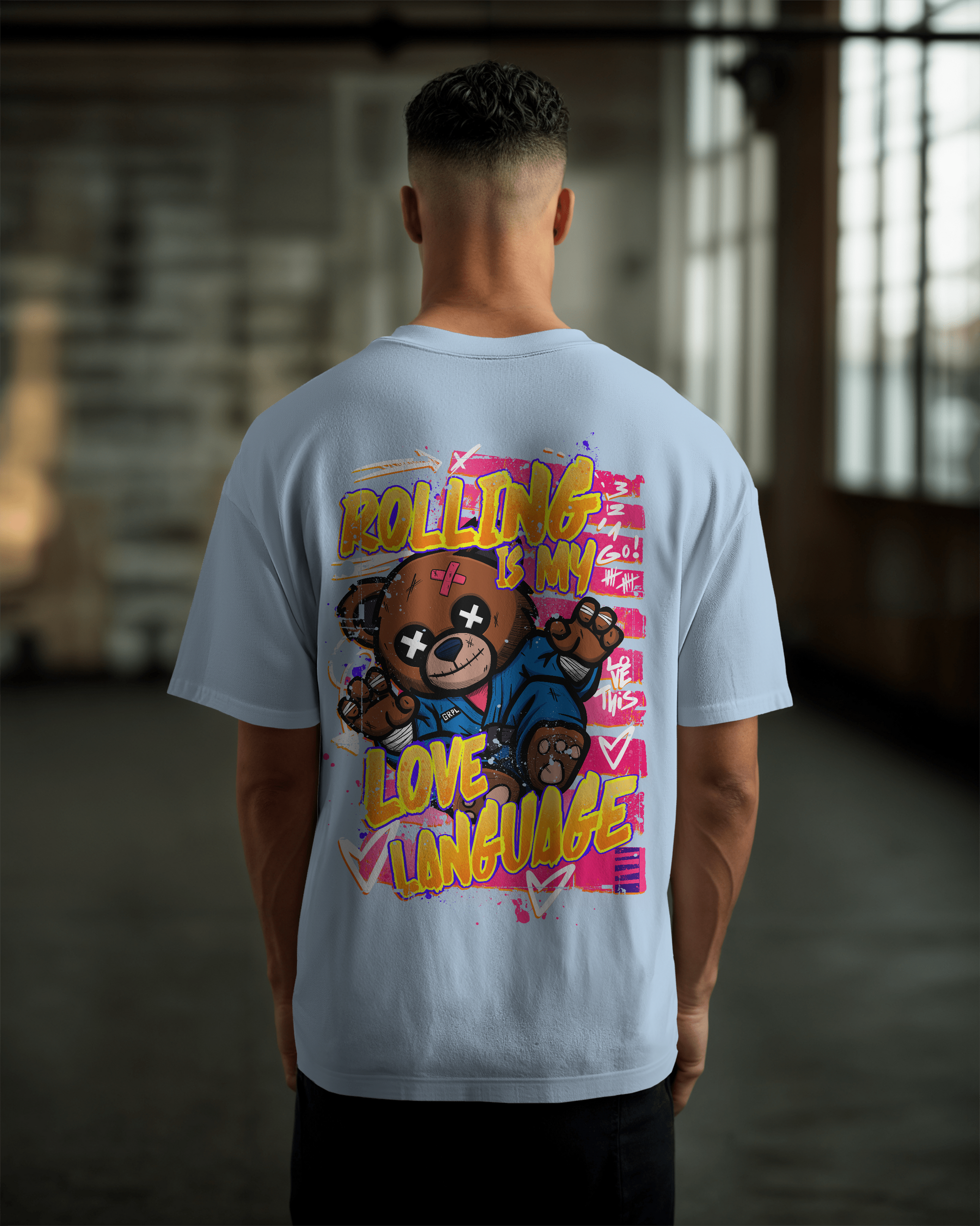 "Love Language" Oversized Shirt