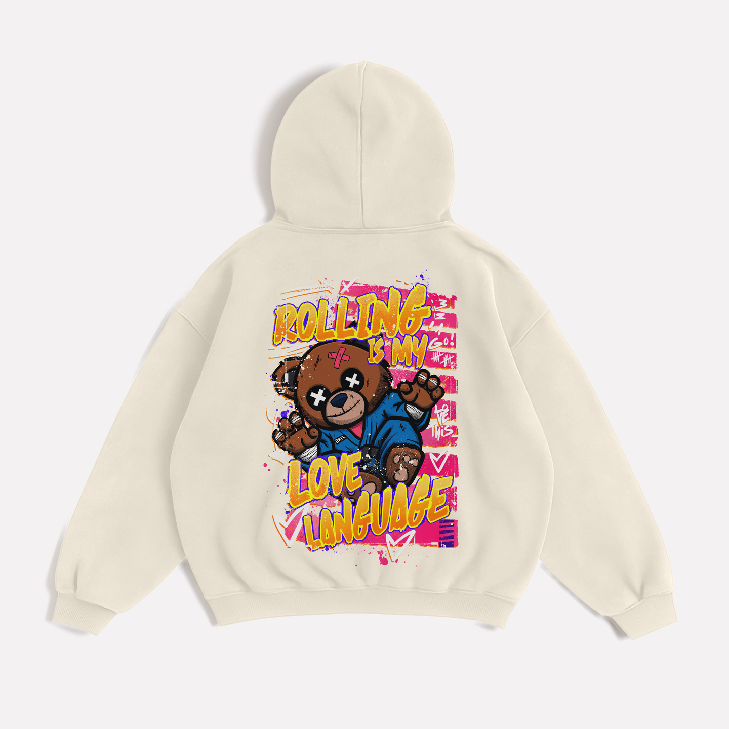 "Love Language"Oversized Hoodie - GRPL-Brand