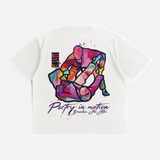 "Poetry" Oversized Shirt - GRPL-Brand