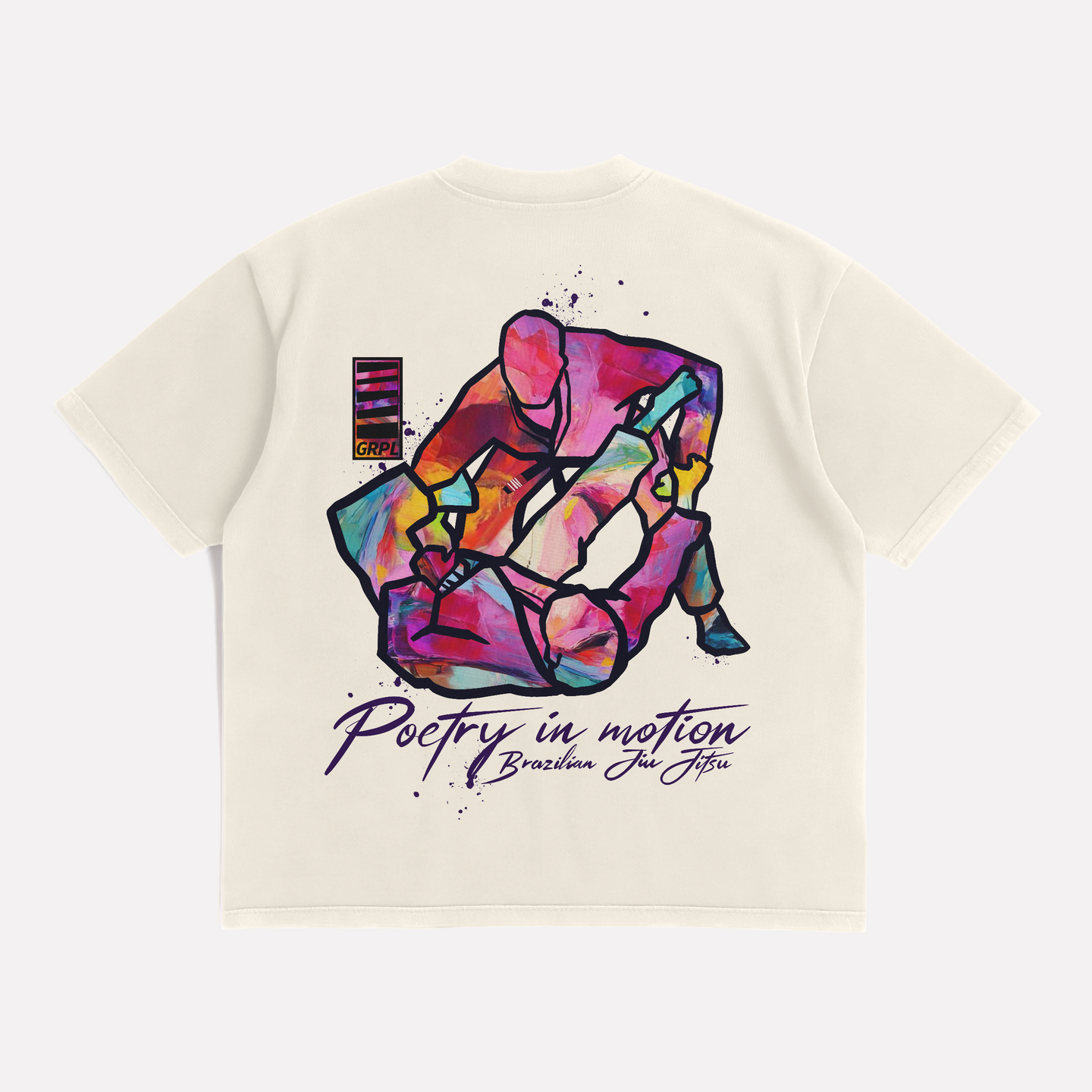 "Poetry" Oversized Shirt - GRPL-Brand