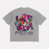 "Poetry" Oversized Shirt - GRPL-Brand