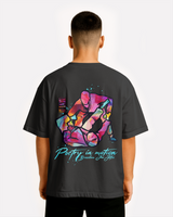 "Poetry" Oversized Shirt - GRPL-Brand