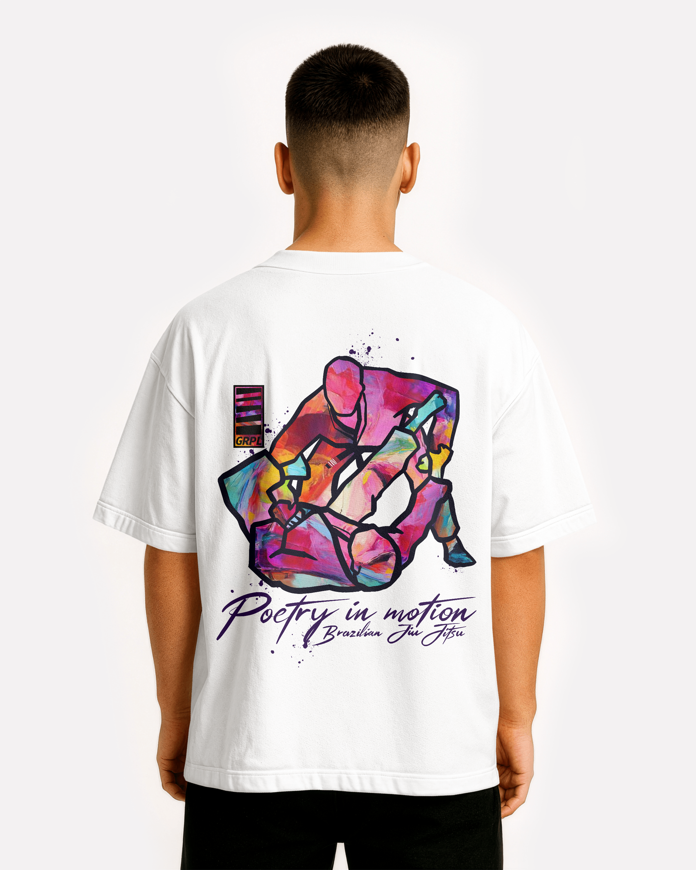 "Poetry" Oversized Shirt