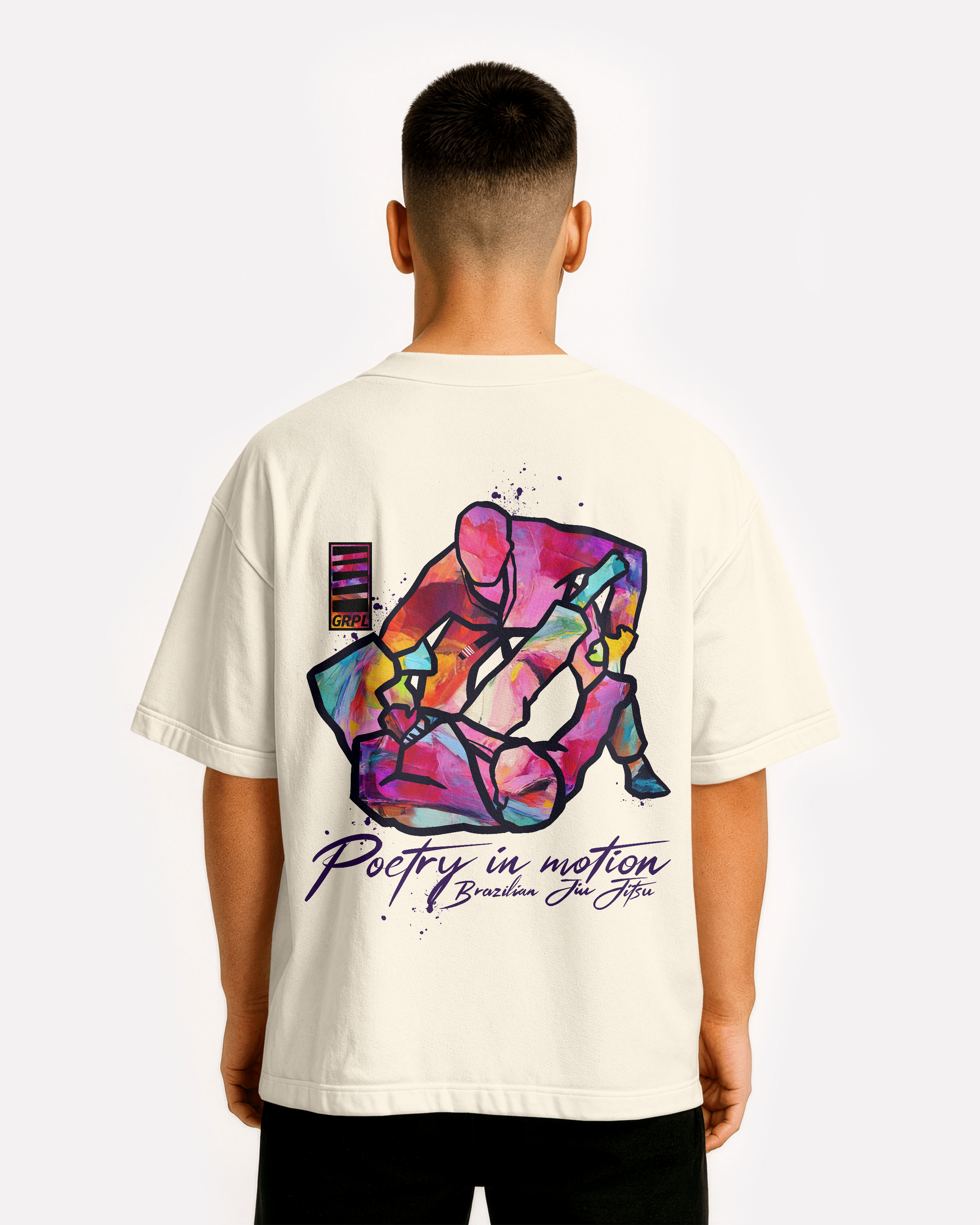 "Poetry" Oversized Shirt - GRPL-Brand