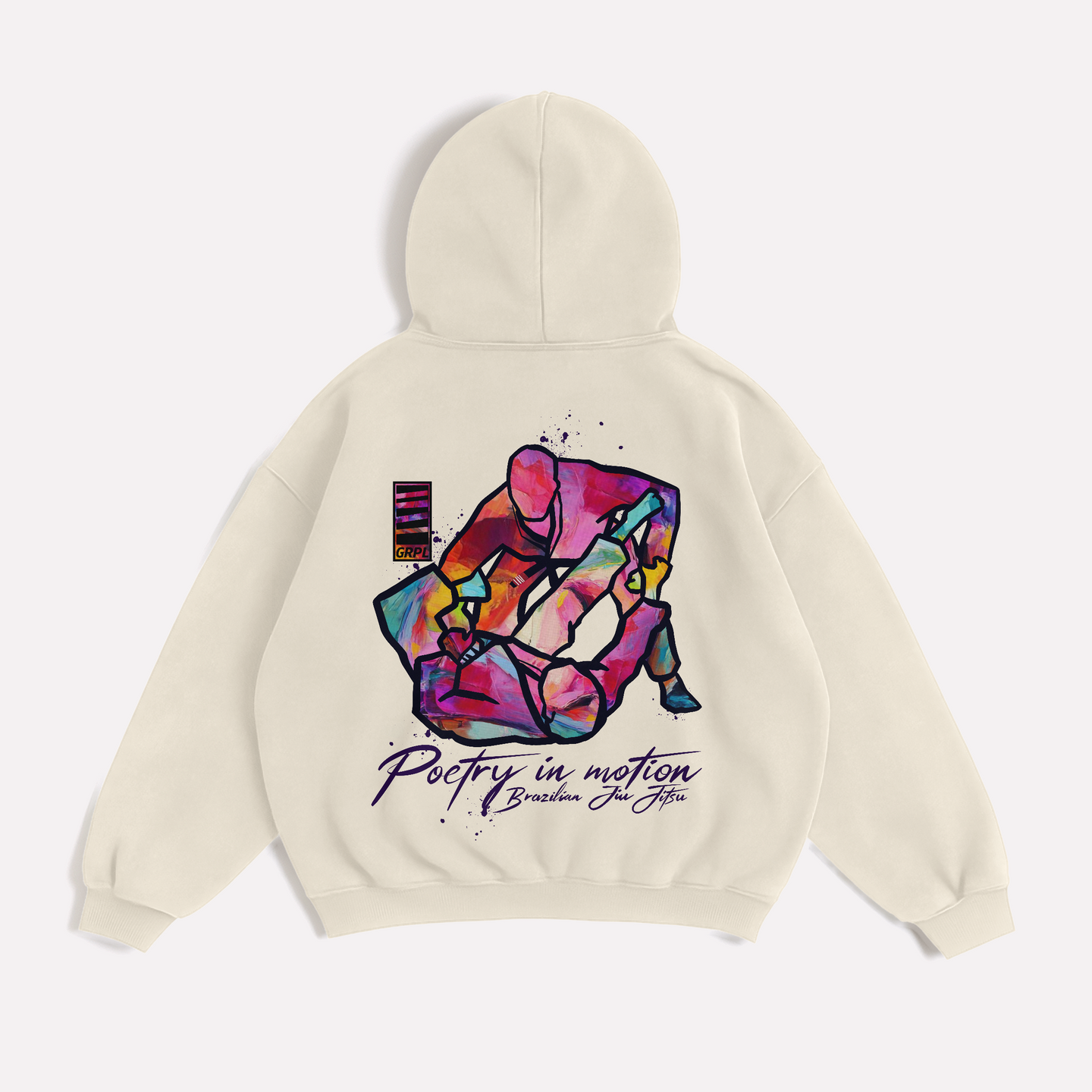 "Poetry" Oversized Hoodie - GRPL-Brand