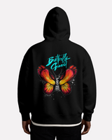 "Butterfly" Oversized Zipper Hoodie - GRPL-Brand
