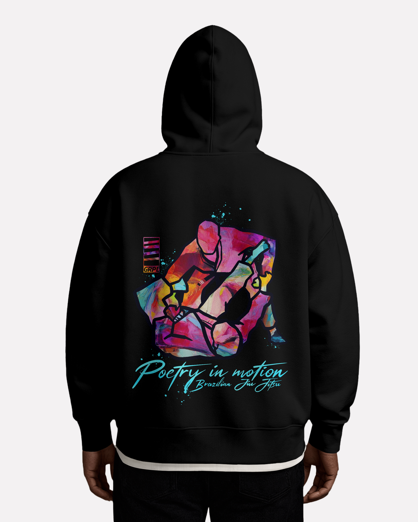 "Poetry" Oversized Hoodie - GRPL-Brand