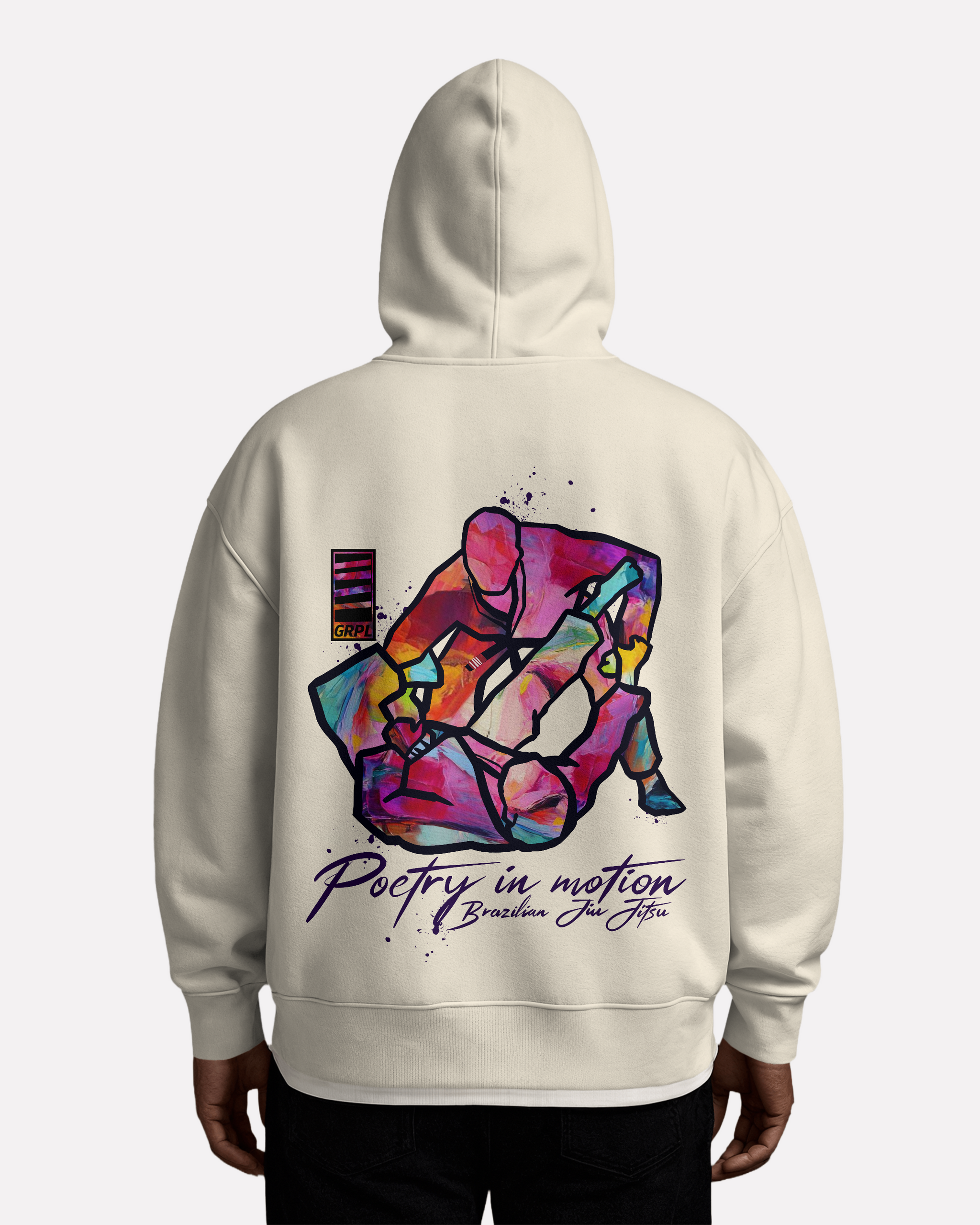 "Poetry" Oversized Hoodie - GRPL-Brand