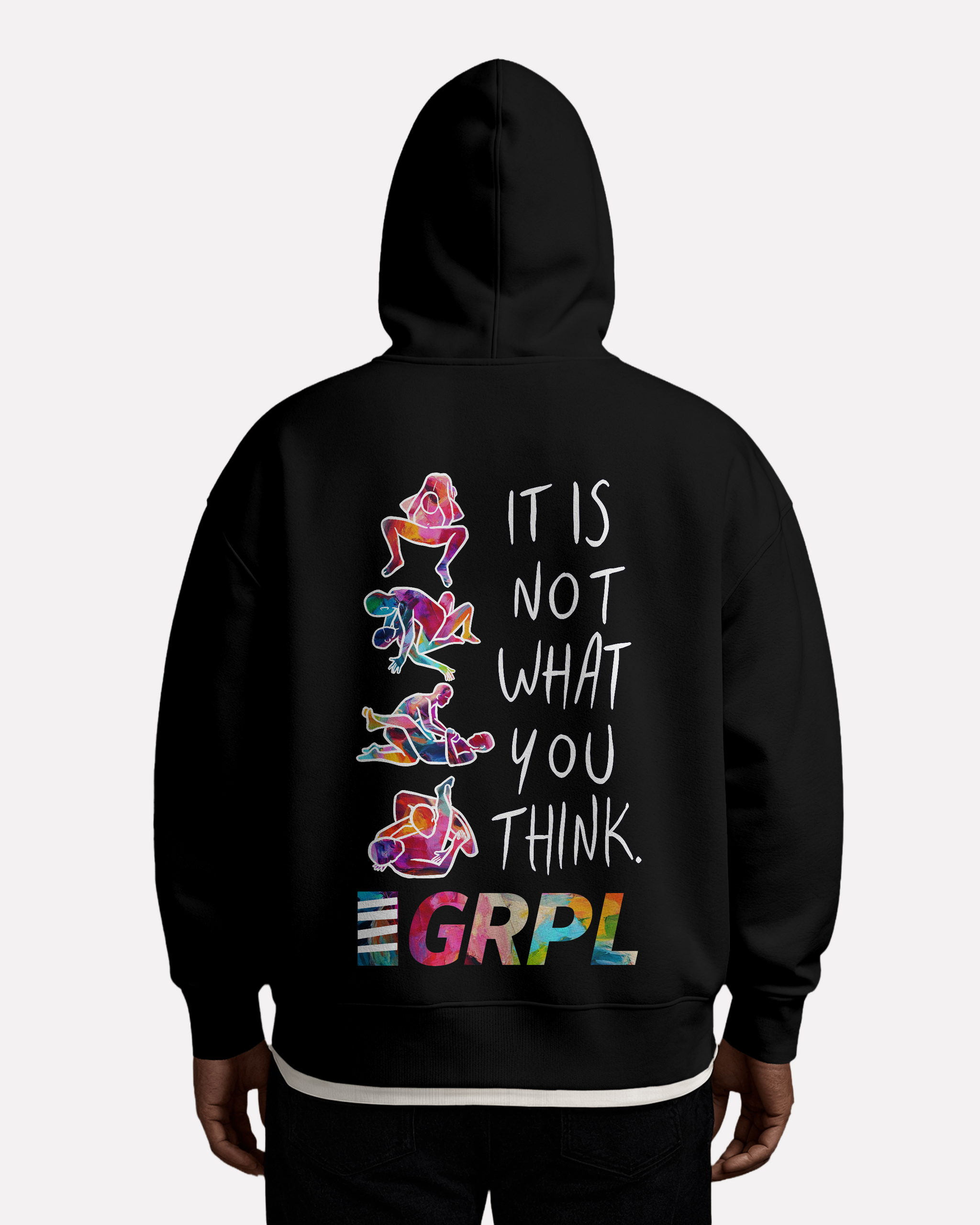 "Ist NOT What You Think"Premium Hoodie - GRPL-Brand