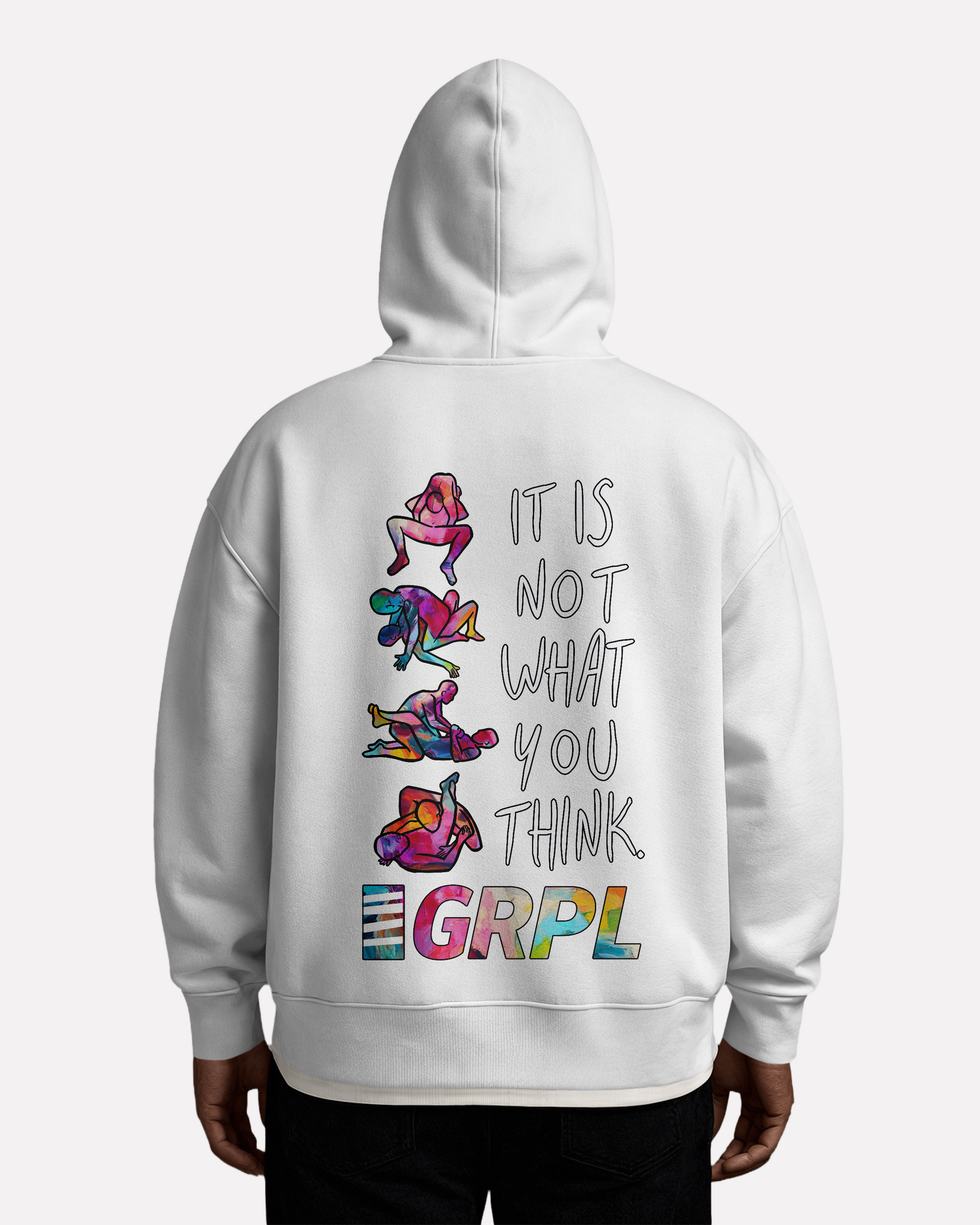 "Ist NOT What You Think"Premium Hoodie - GRPL-Brand