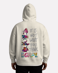 "Ist NOT What You Think"Premium Hoodie - GRPL-Brand
