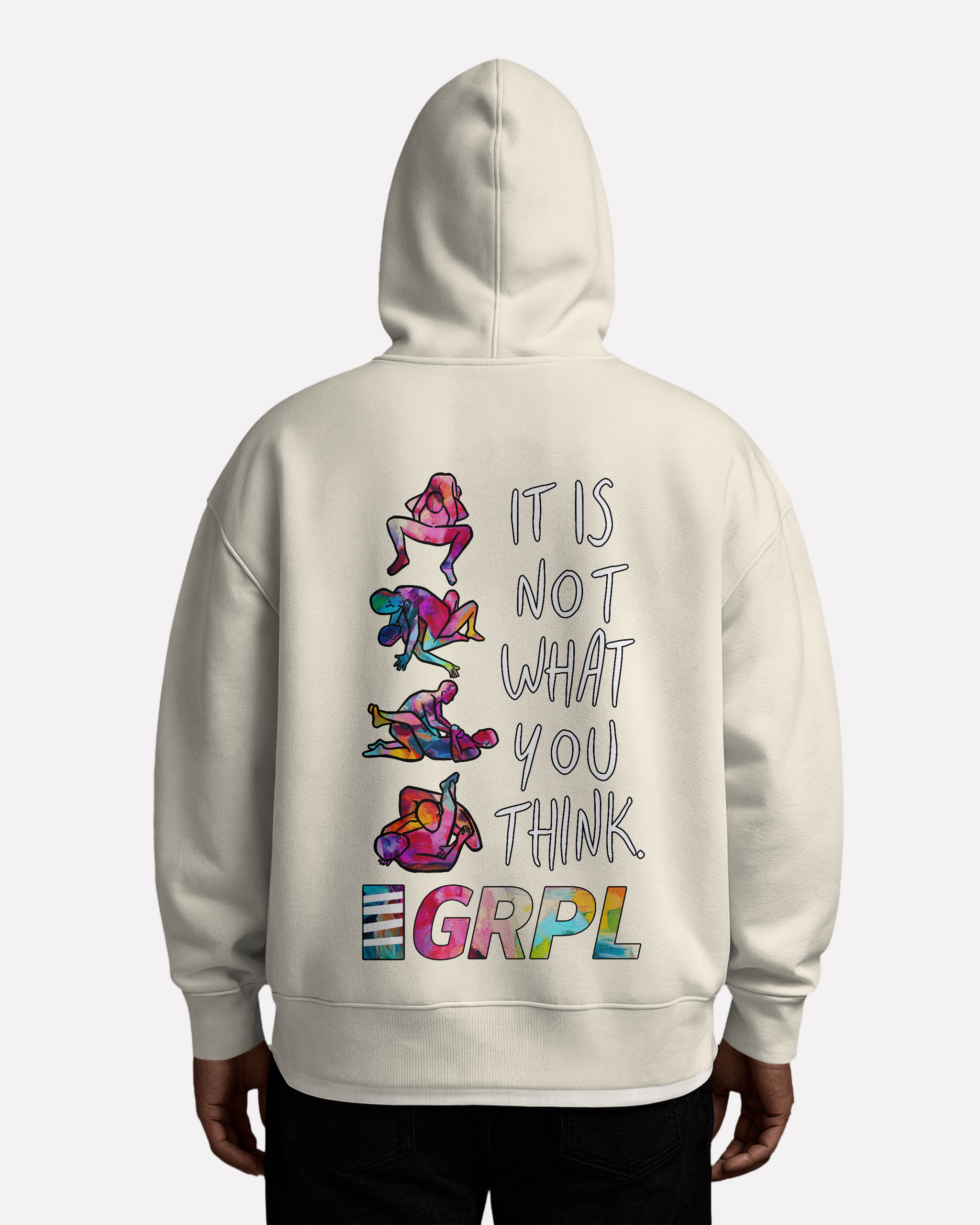 "Ist NOT What You Think"Premium Hoodie - GRPL-Brand