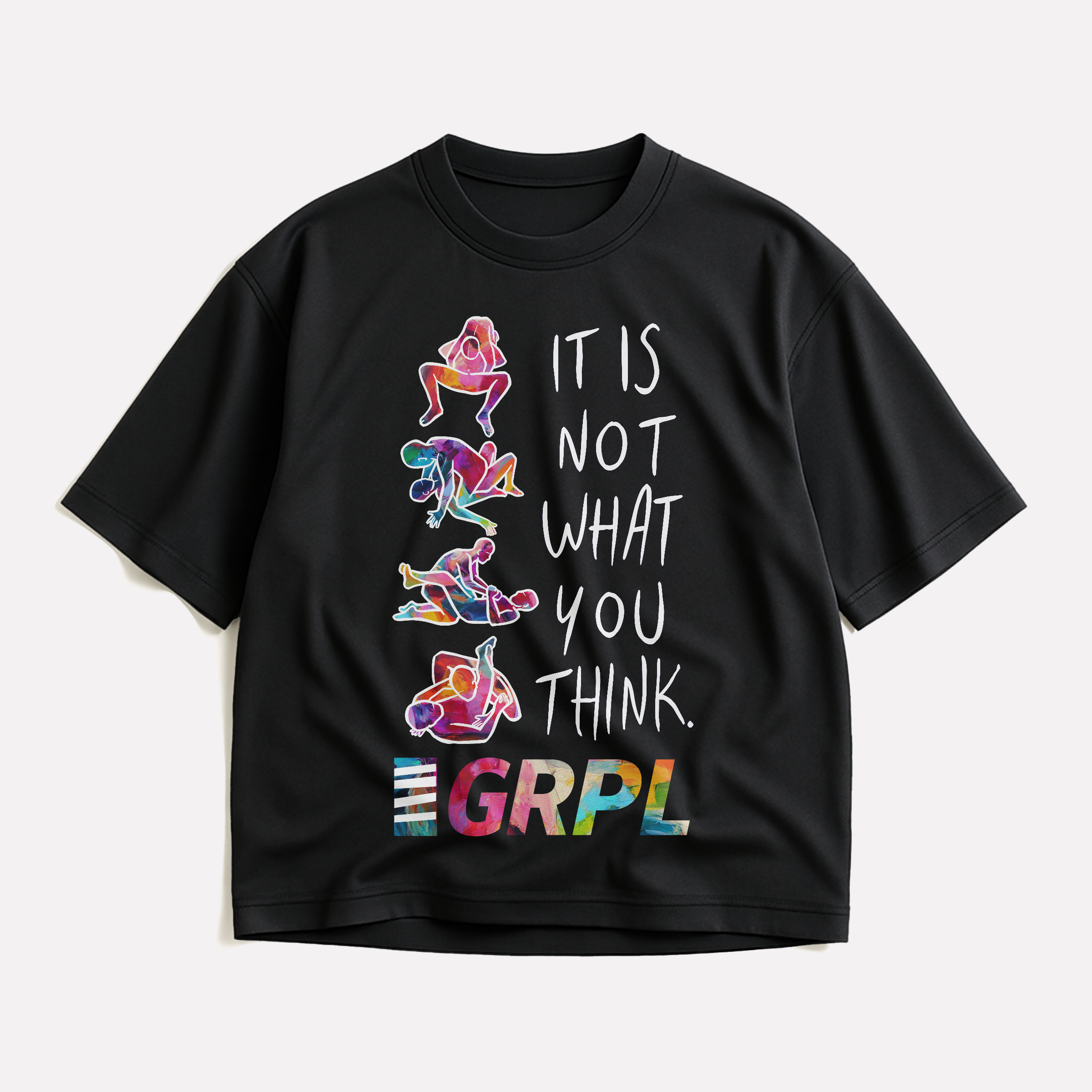 "Not What You Think" Oversized Shirt