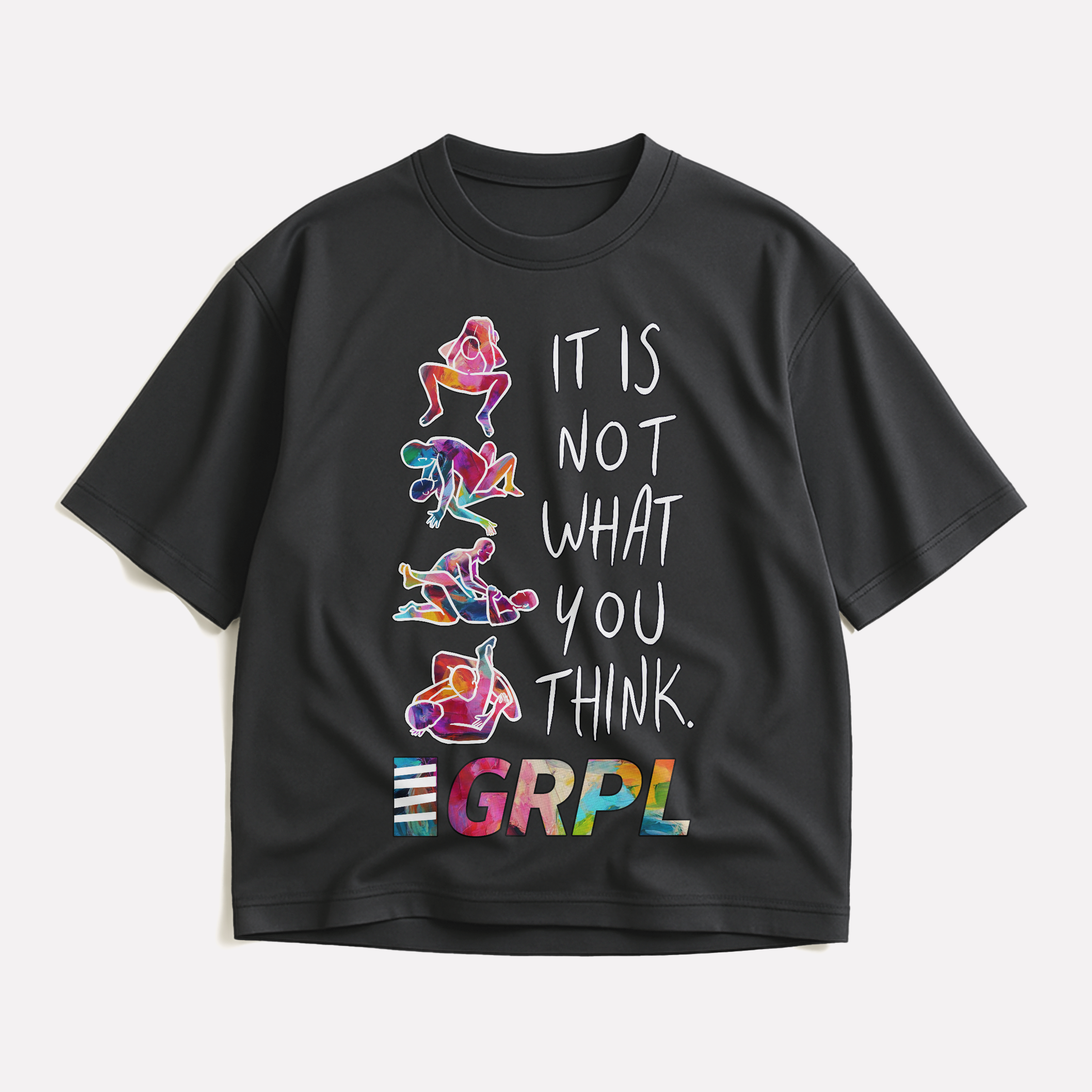 "Not What You Think" Oversized Shirt