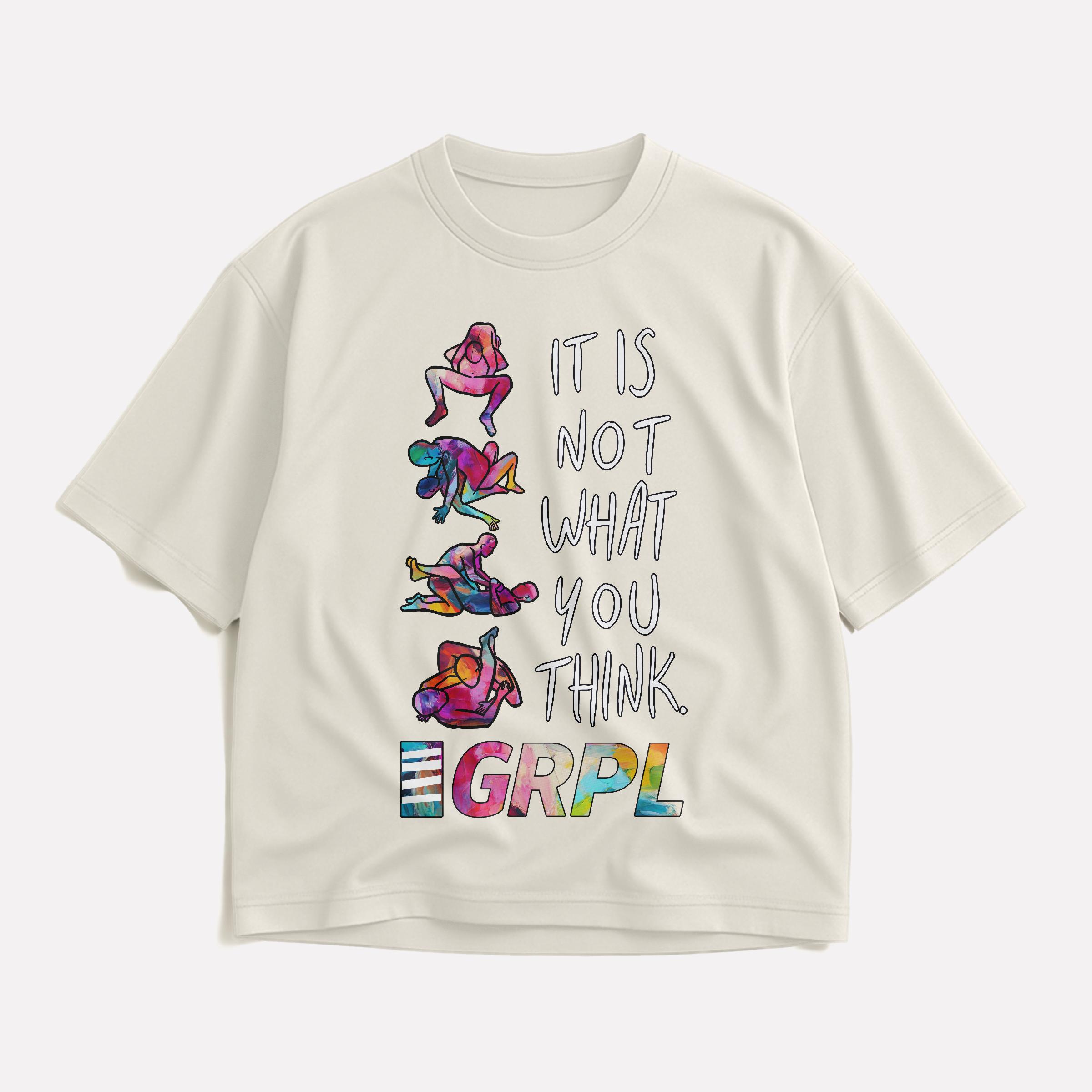 "Not What You Think" Oversized Shirt