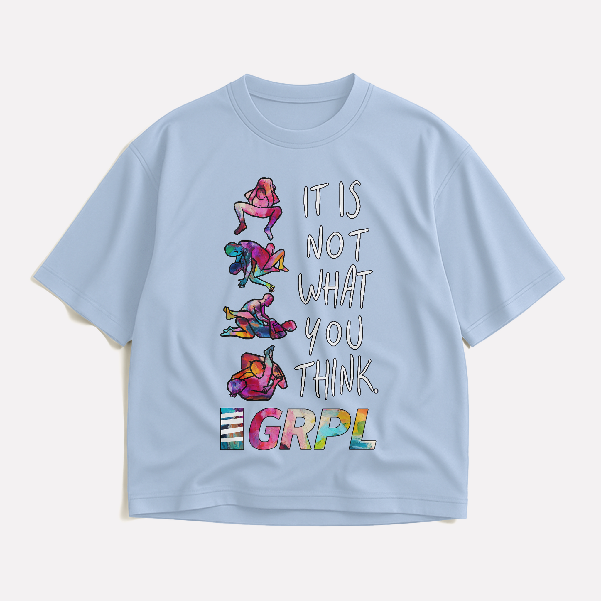 "Not What You Think" Oversized Shirt - GRPL-Brand