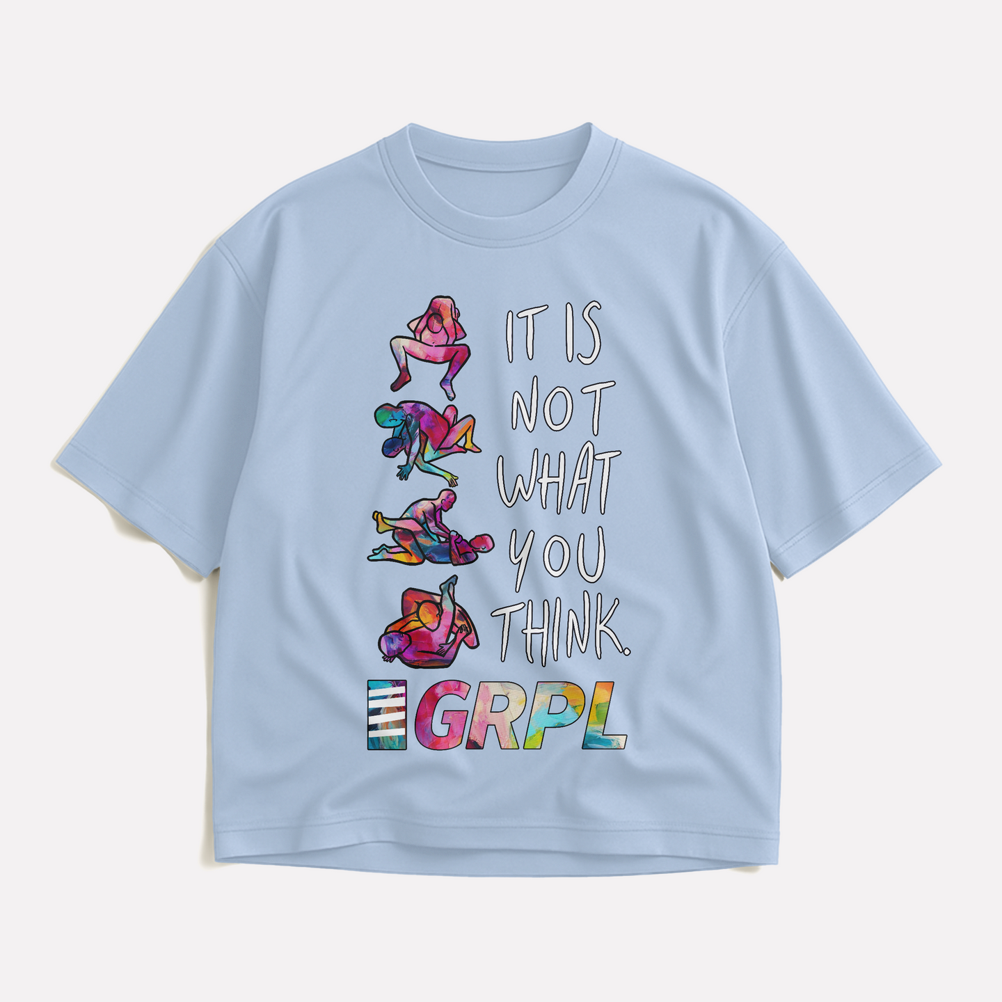 "Not What You Think" Oversized Shirt - GRPL-Brand