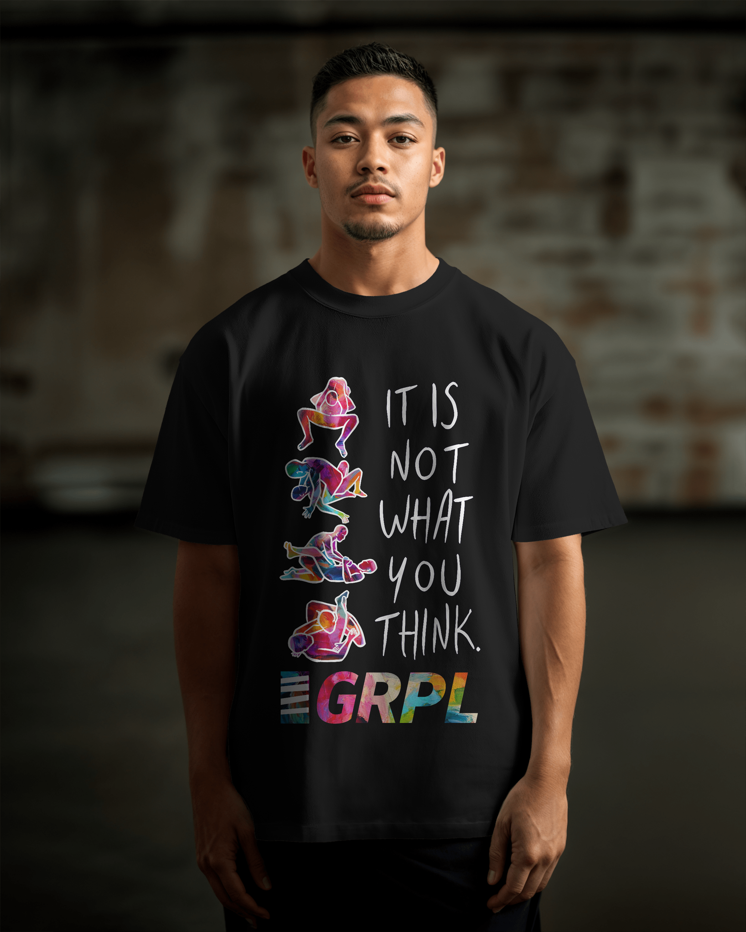 "Not What You Think" Oversized Shirt