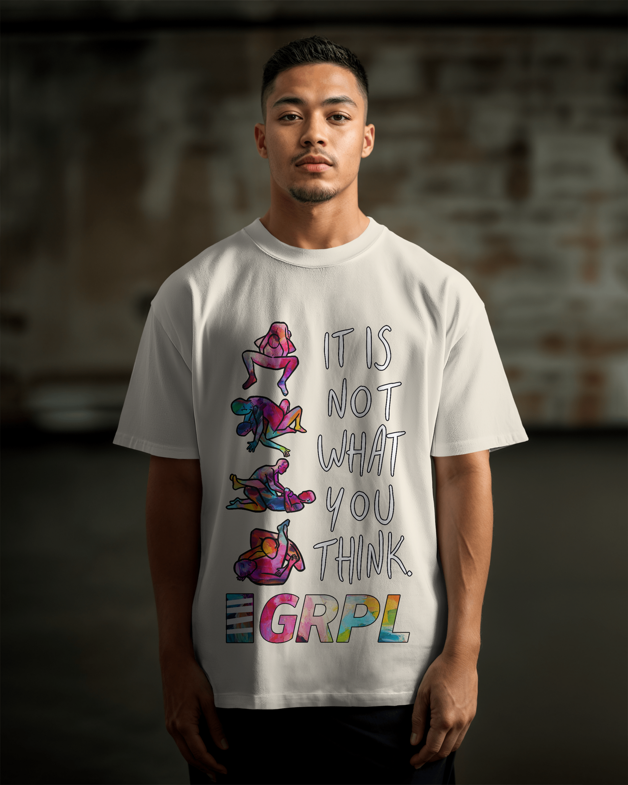 "Not What You Think" Oversized Shirt - GRPL-Brand