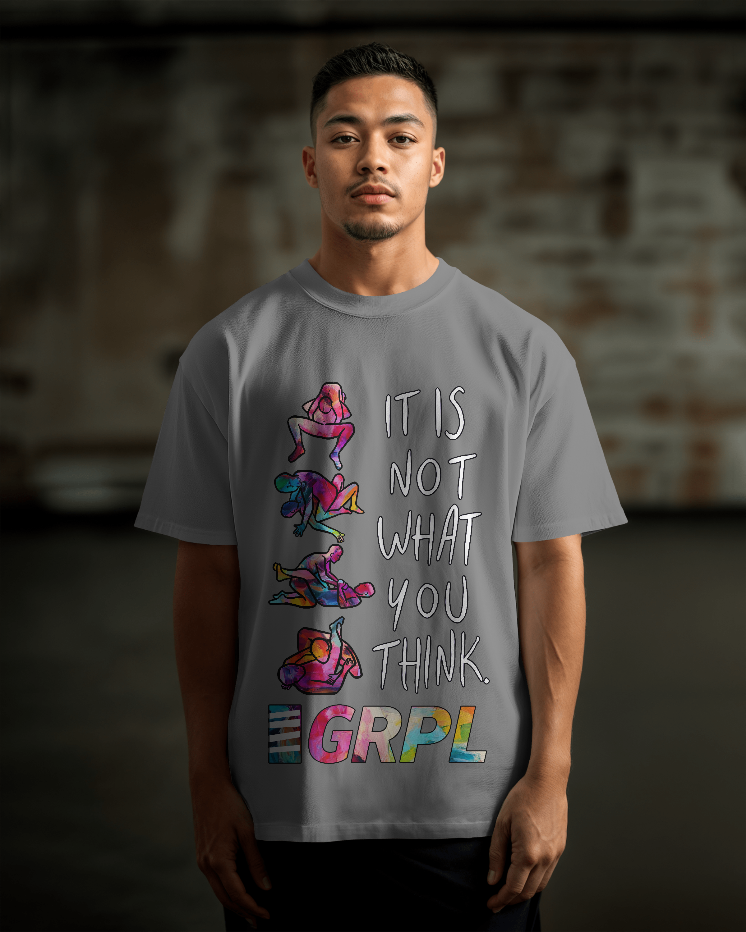 "Not What You Think" Oversized Shirt