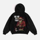 "HO HO" Oversized Hoodie - GRPL-Brand