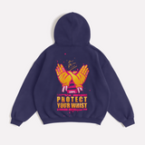 "Protect your Wrist" Onur Beton Bjj Oversized Zipper Hoodie - GRPL-Brand
