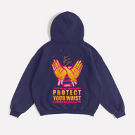 "Protect your Wrist" Onur Beton Bjj Oversized Zipper Hoodie - GRPL-Brand
