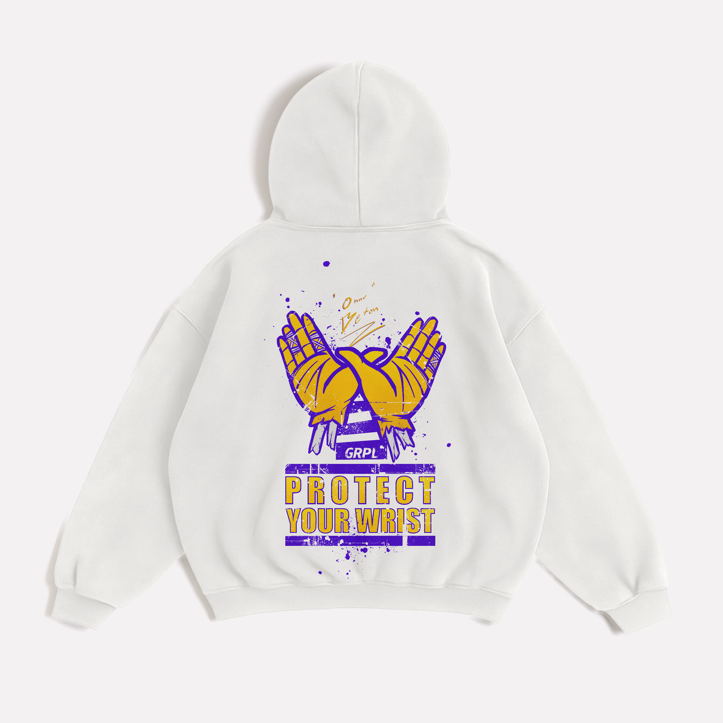 "Protect your Wrist" Onur Beton Bjj Premium Hoodie - GRPL-Brand