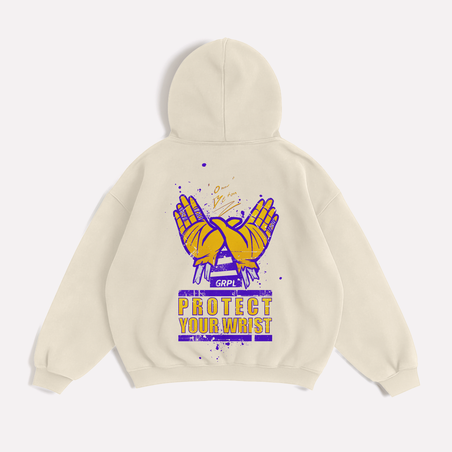 "Protect your Wrist" Onur Beton Bjj Premium Hoodie - GRPL-Brand