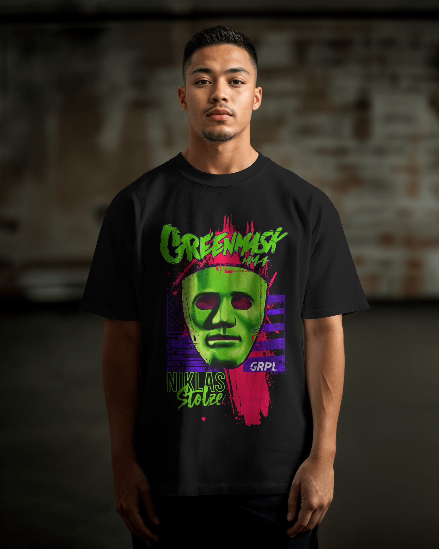 "Niklas Stolze" Collab Oversized Shirt - GRPL-Brand