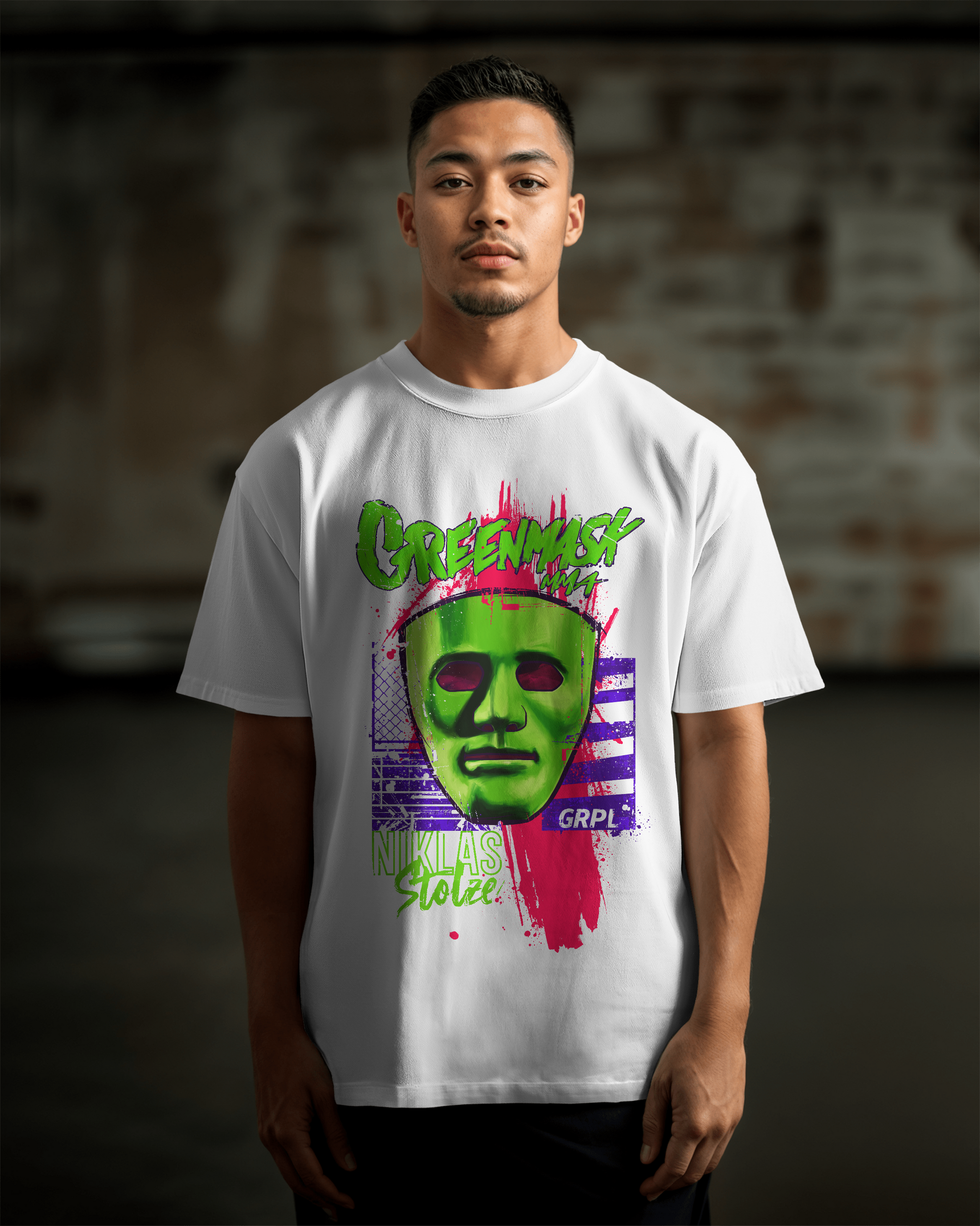 "Niklas Stolze" Collab Oversized Shirt - GRPL-Brand