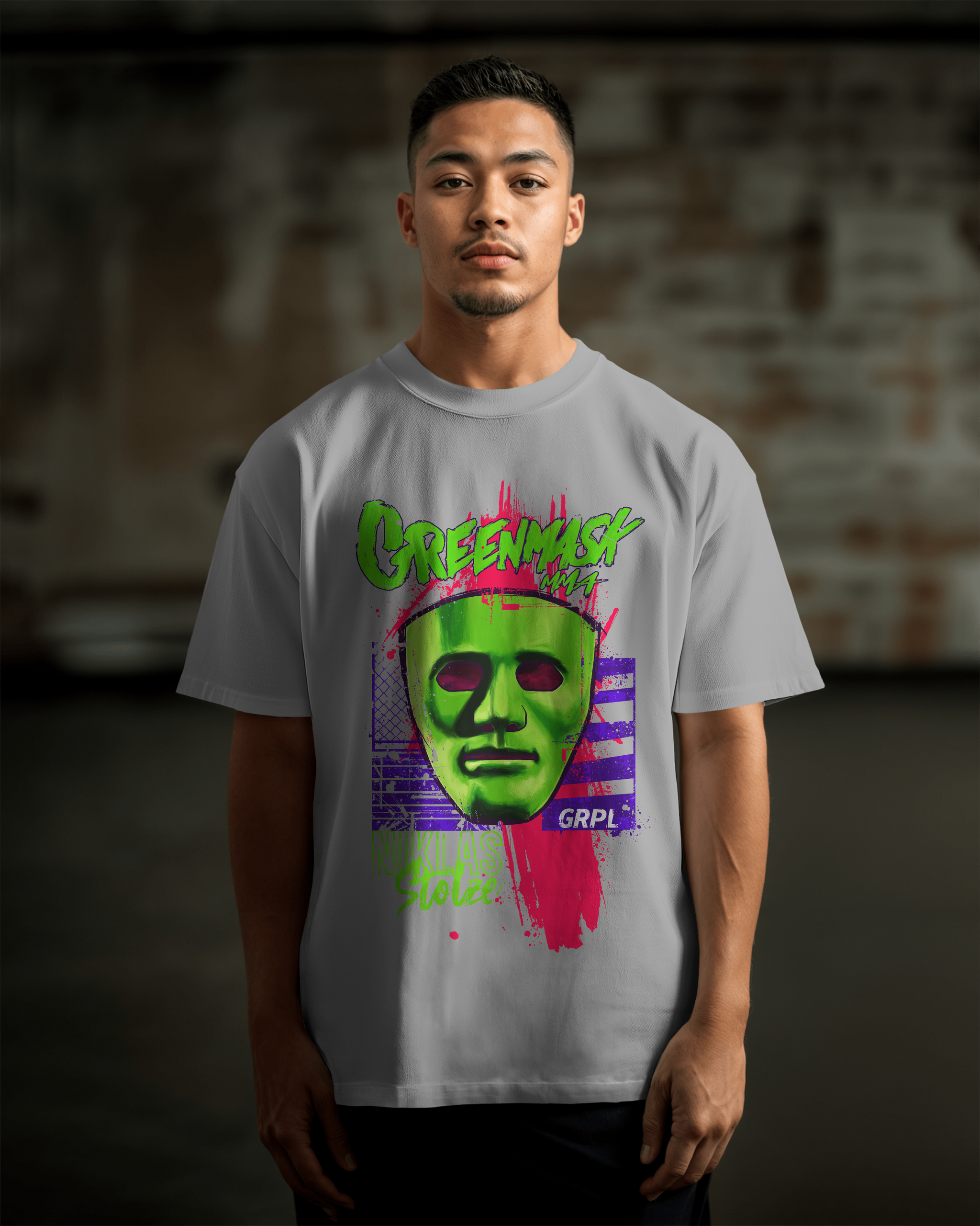 "Niklas Stolze" Collab Oversized Shirt - GRPL-Brand