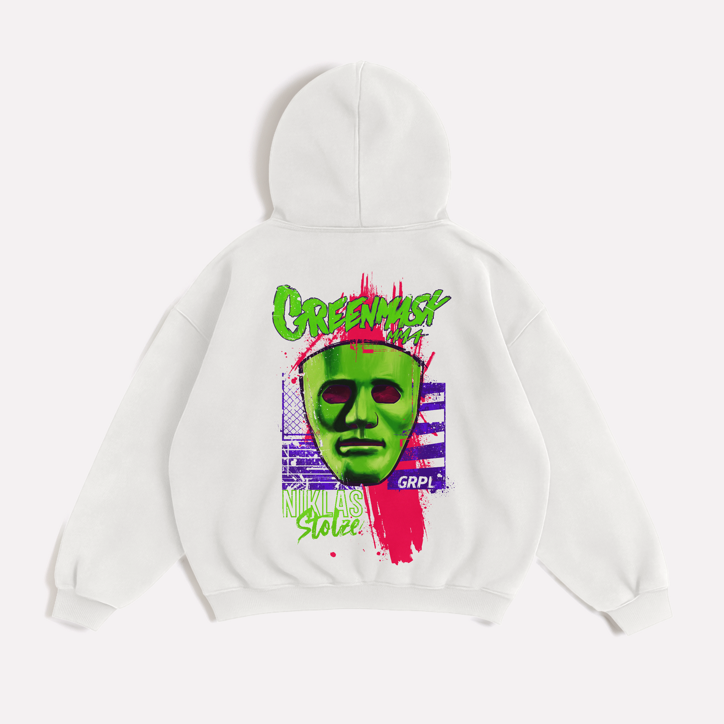 "Niklas Stolze" Collab Oversized Hoodie - GRPL-Brand