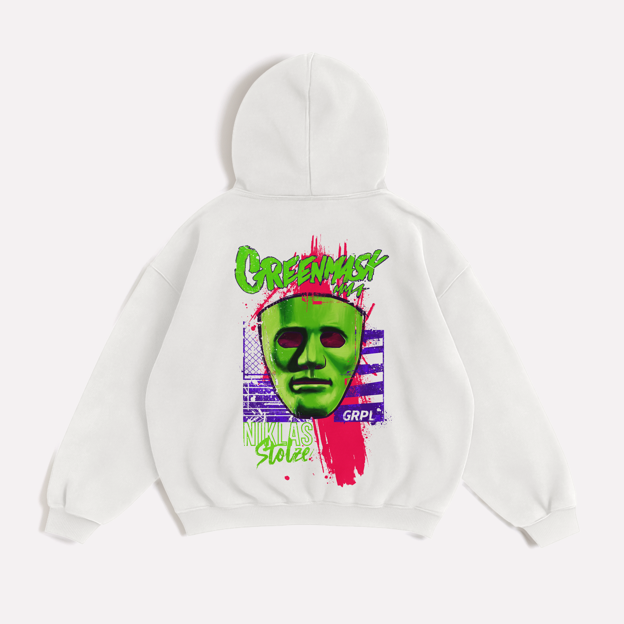 "Niklas Stolze" Collab Oversized Hoodie - GRPL-Brand